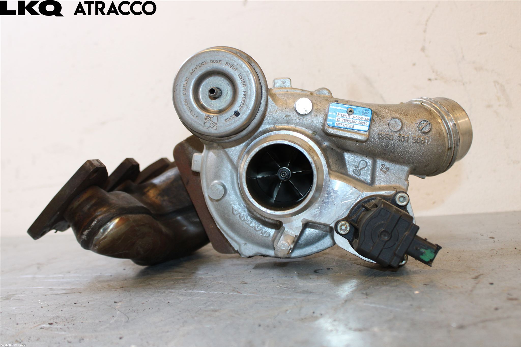 Volvo XC90/RECHARGE 16- Turboaggregat