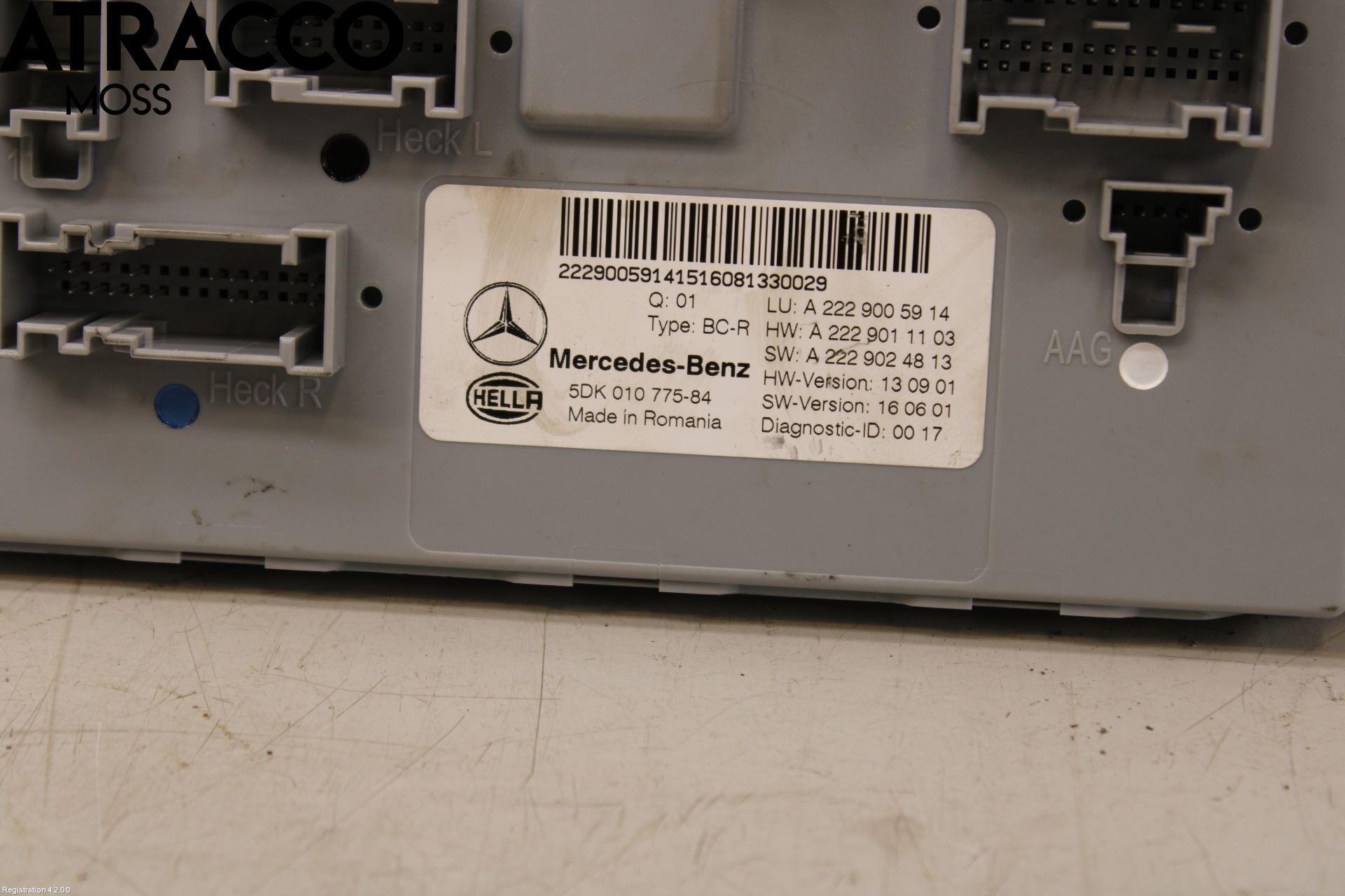 Mercedes-Benz MB C-KLASS (W205) 14-21 Styrenhet Övrigt