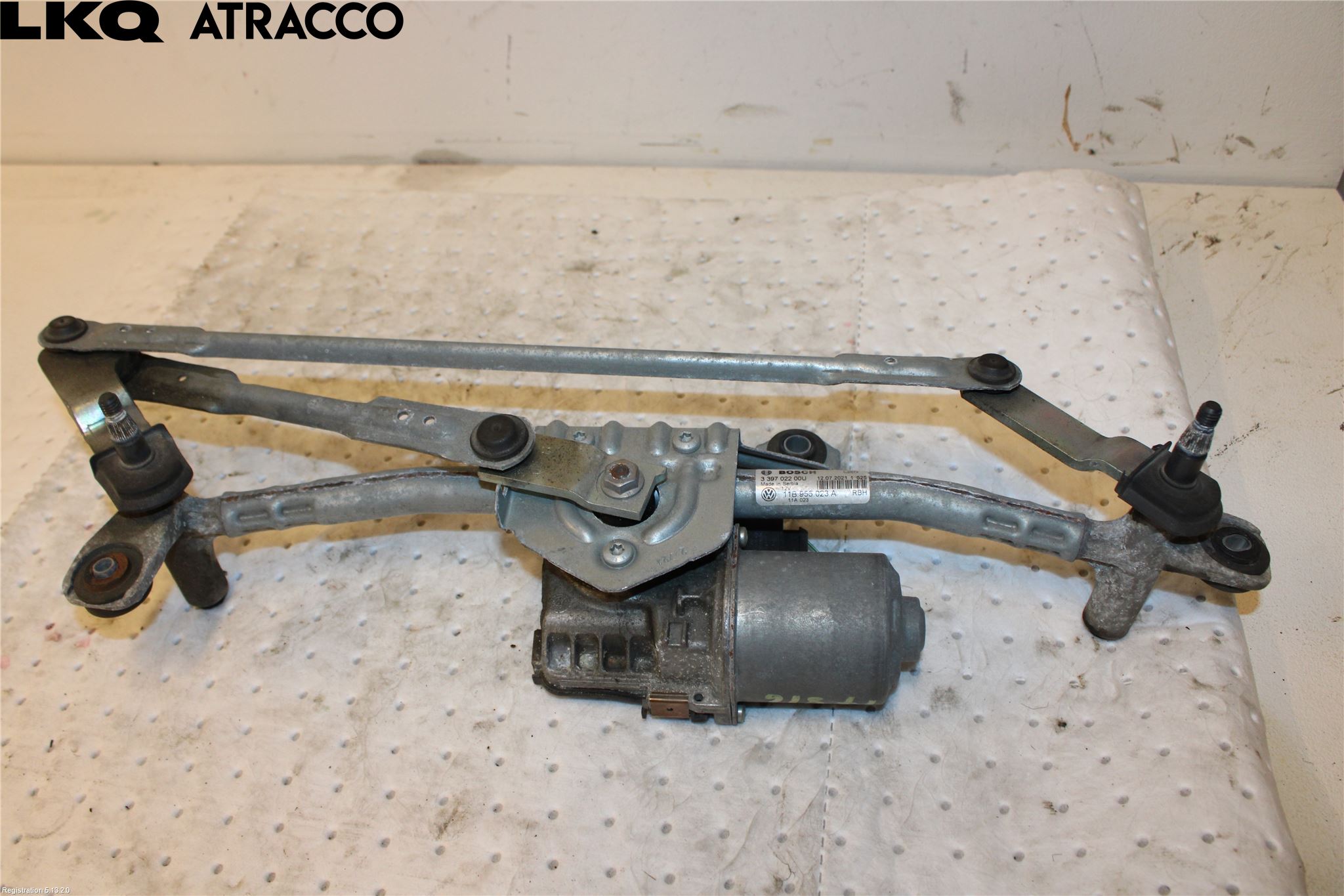 Skoda ENYAQ iV 21- Torkarmotor Vindruta