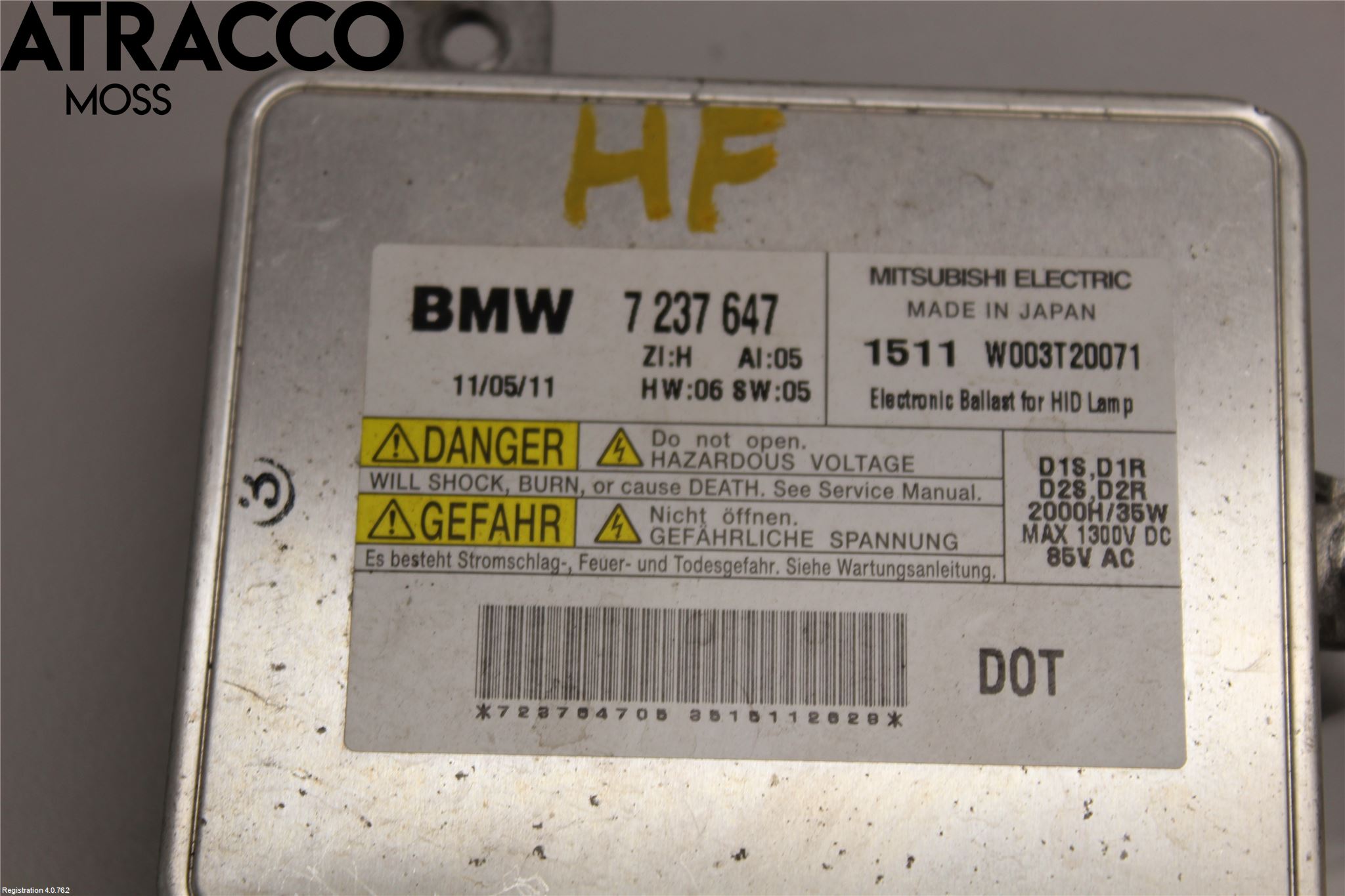 BMW 1 F20/F21 11-19 Styrenhet Övrigt