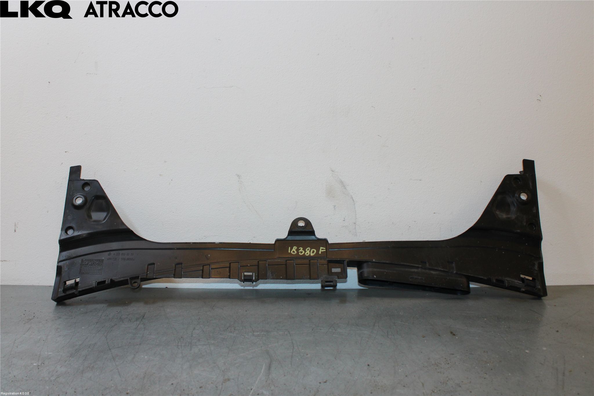 Mercedes-Benz MB C-KLASS (W205) 14-21 Deflektor Plåt-Plast Kylning