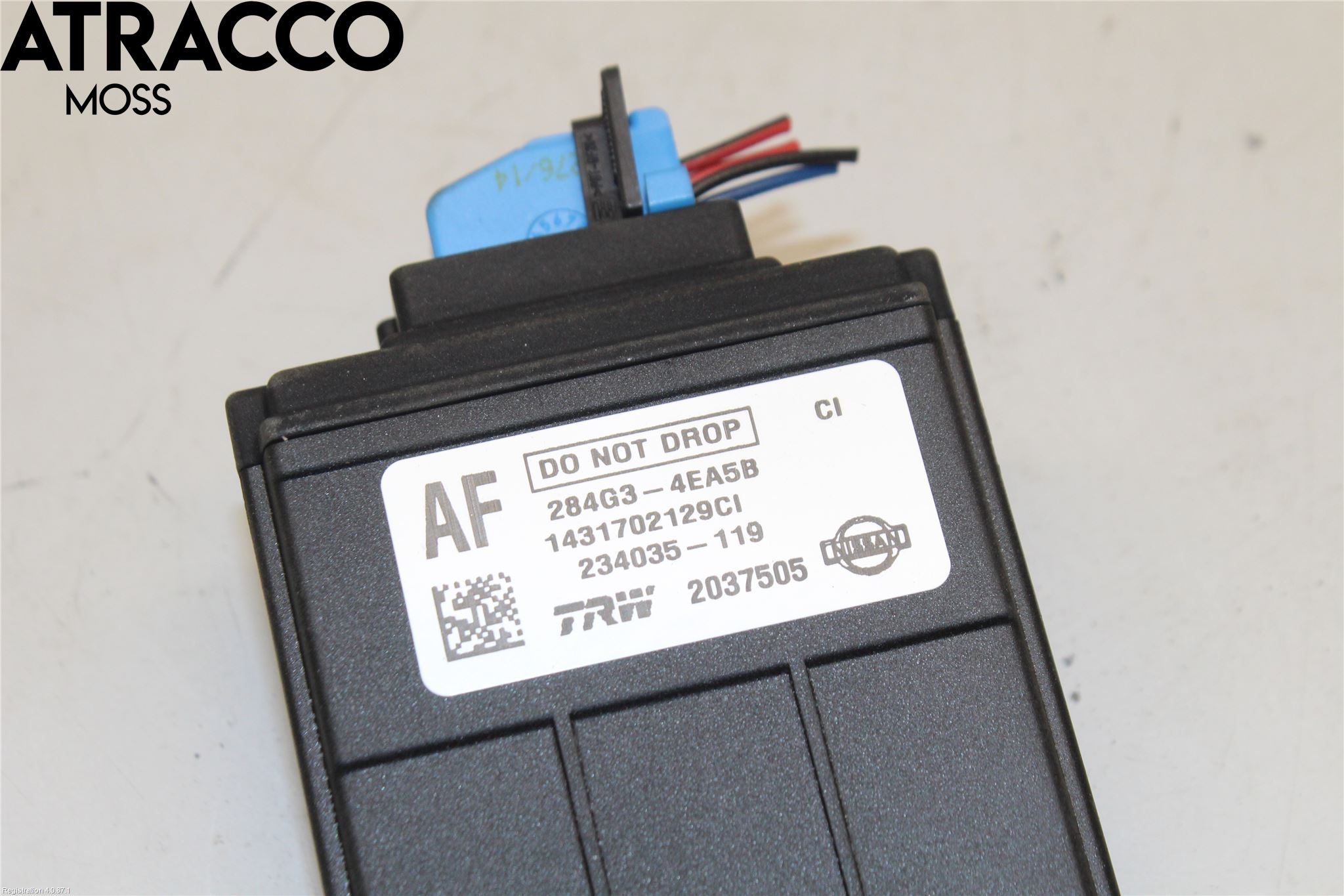 Nissan QASHQAI 14-17 Sensor Aktivt Kollisionsskydd