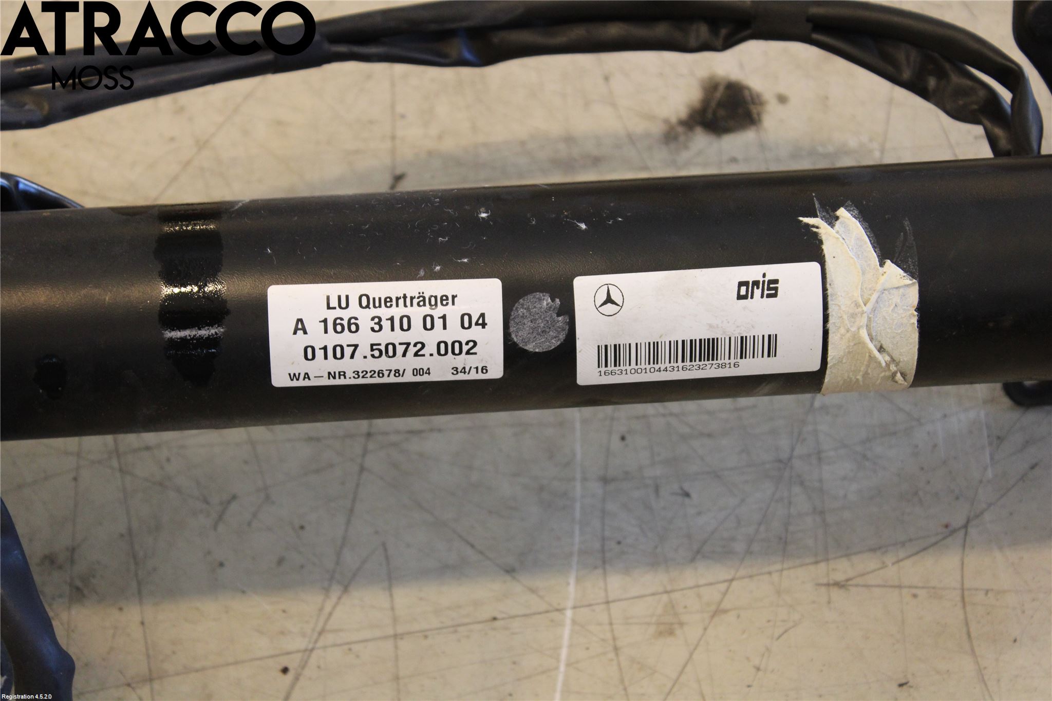 Mercedes-Benz MB GL/GLS-KLASS (X166) 12-19 Dragkrok