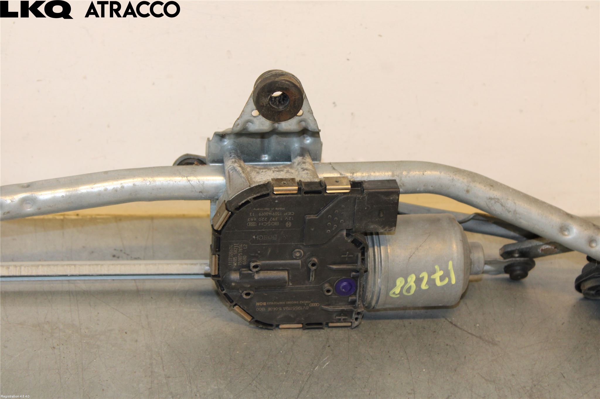 Audi A3/S3 05-13 Torkarmotor Vindruta