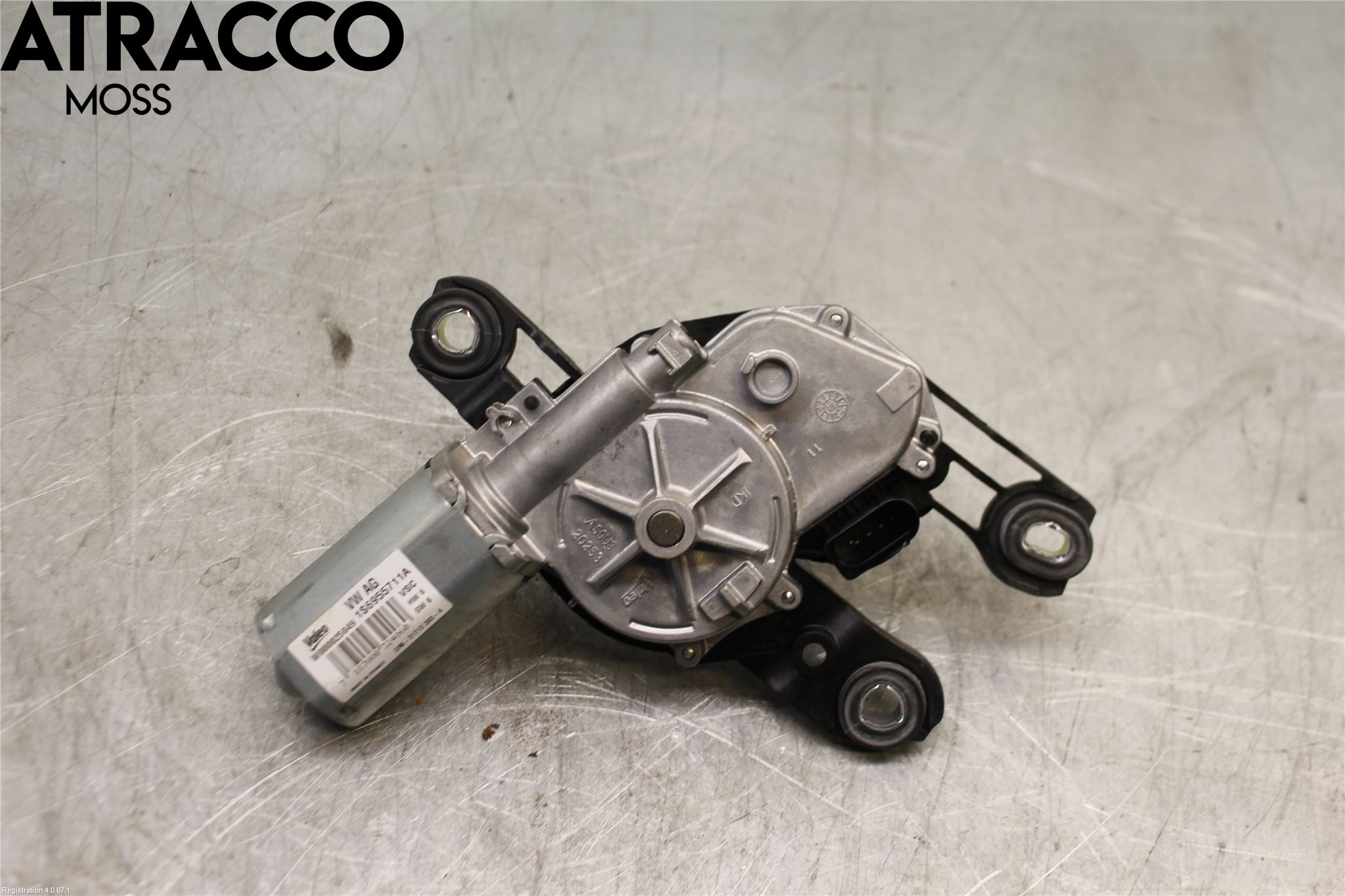 Volkswagen VW UP! / E-UP! Torkarmotor Baklucka