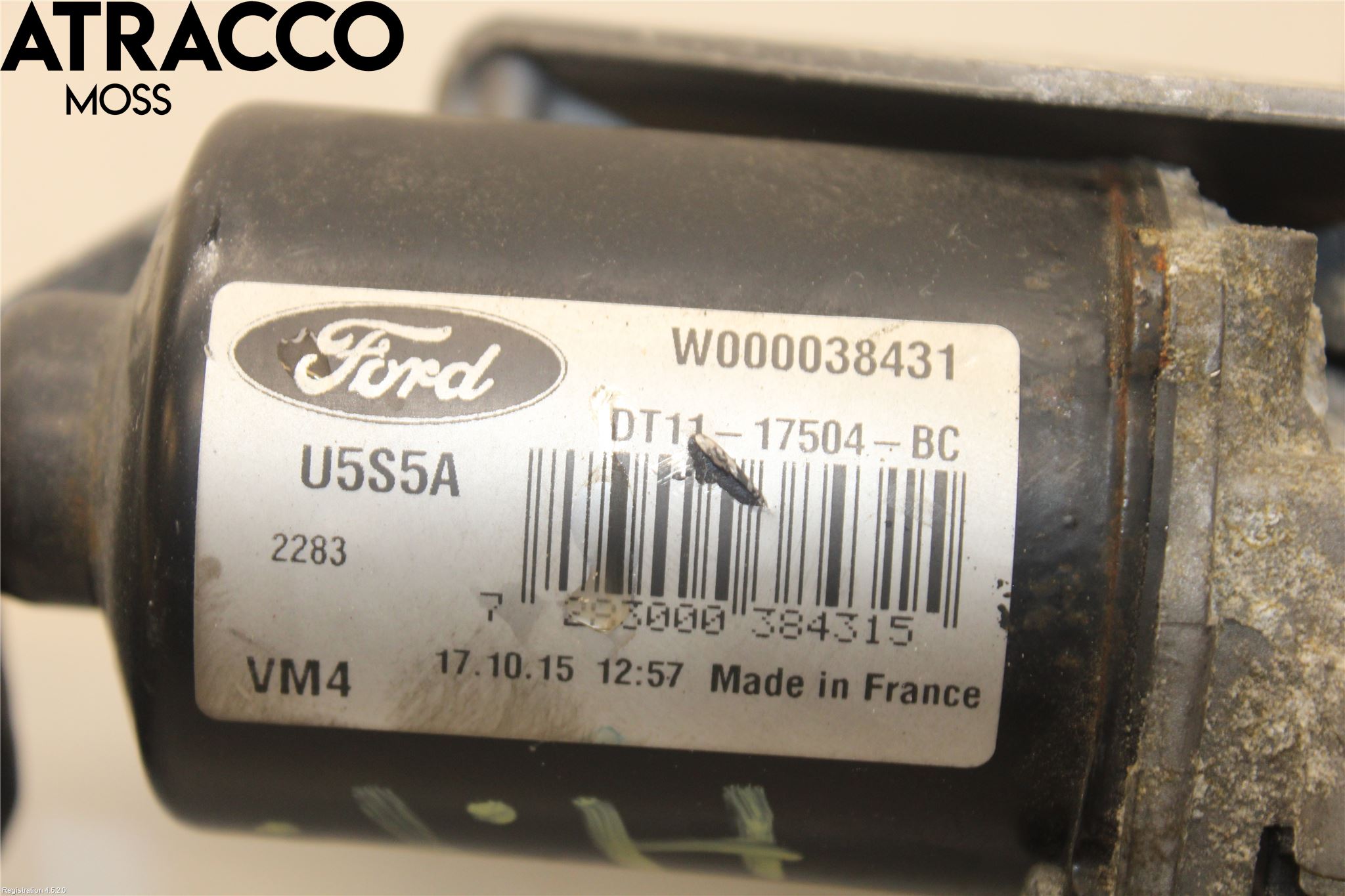Ford TRANSIT/TOURNEO CONNECT 13-22 Torkarmotor Vindruta