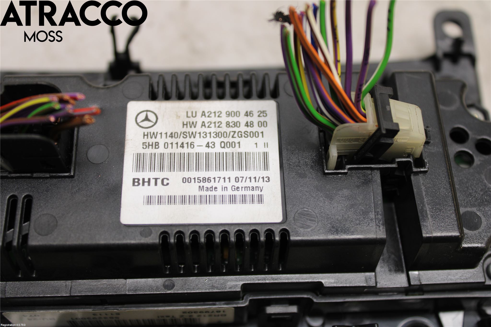 Mercedes-Benz MB E-KLASS (W212) 09-16 Ac Styrenhet Ac Manöveren