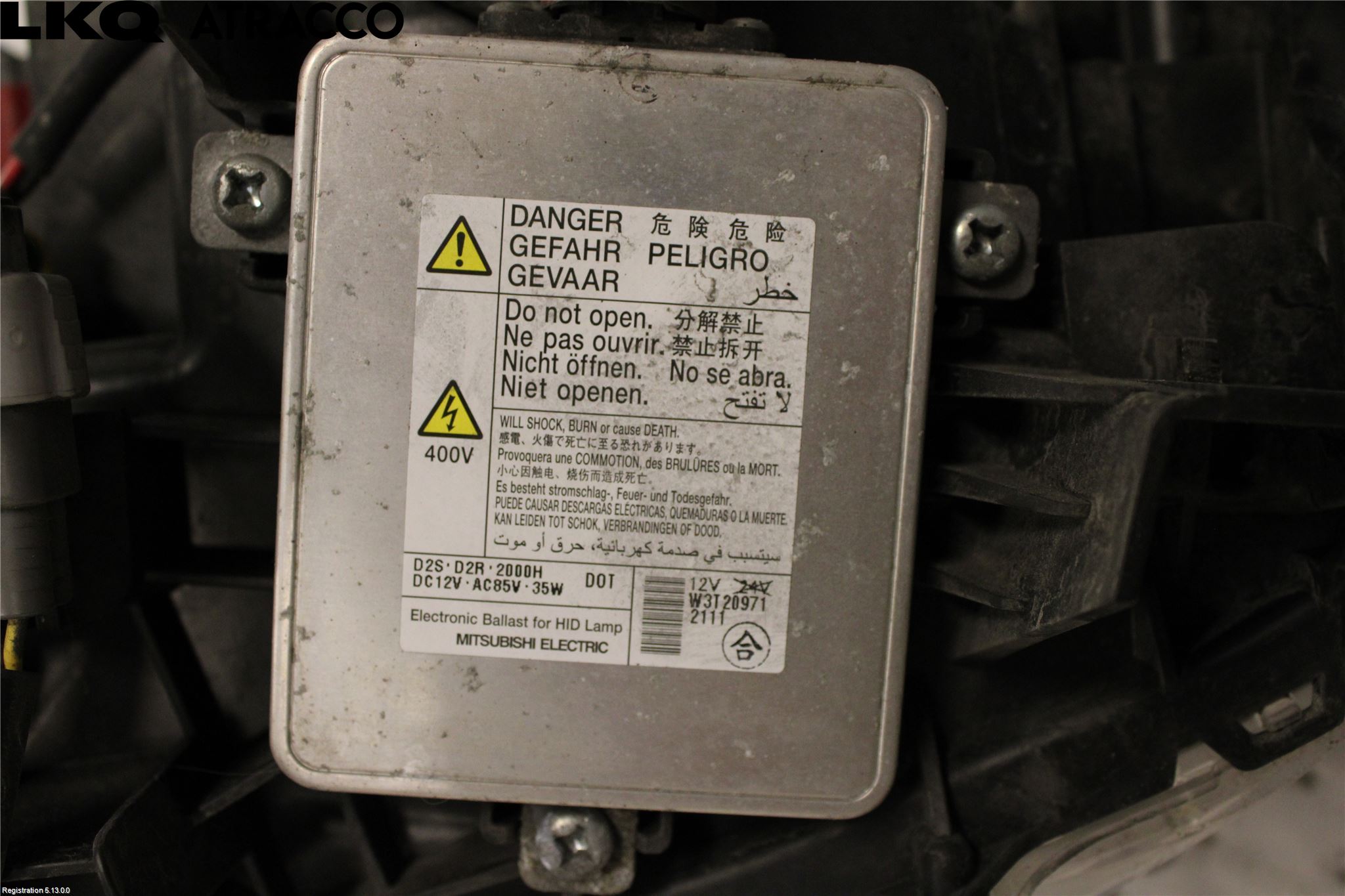 Citroen C4 GRAND PICASSO 07-13 Strålkastare Höger