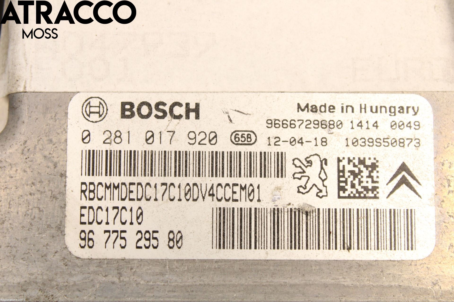 Peugeot 208 12-15 Styrenhet Insprut Bensin