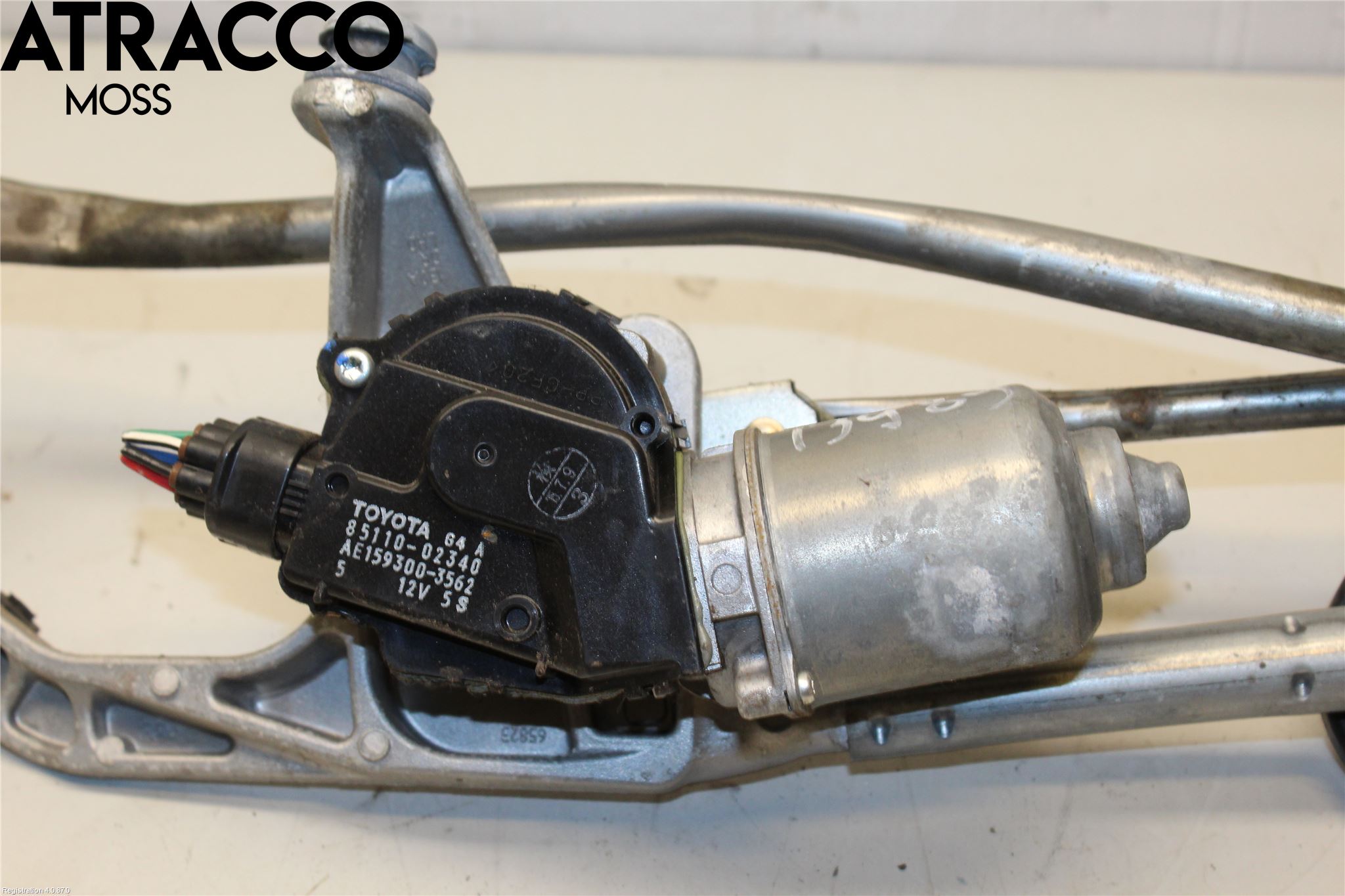 Toyota AURIS 13-19 Torkarmotor Vindruta