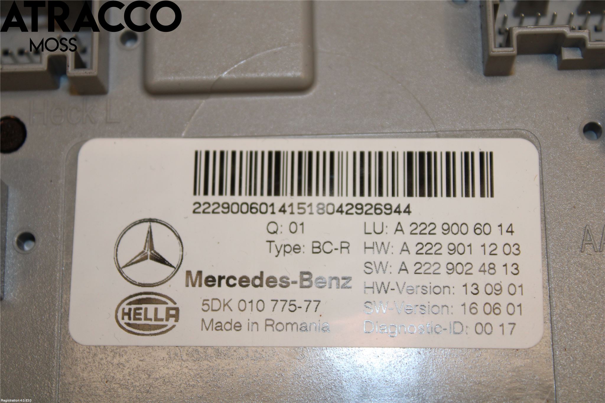 Mercedes-Benz MB GLC-KLASS (X253/C253) 15-22 Styrenhet Övrigt
