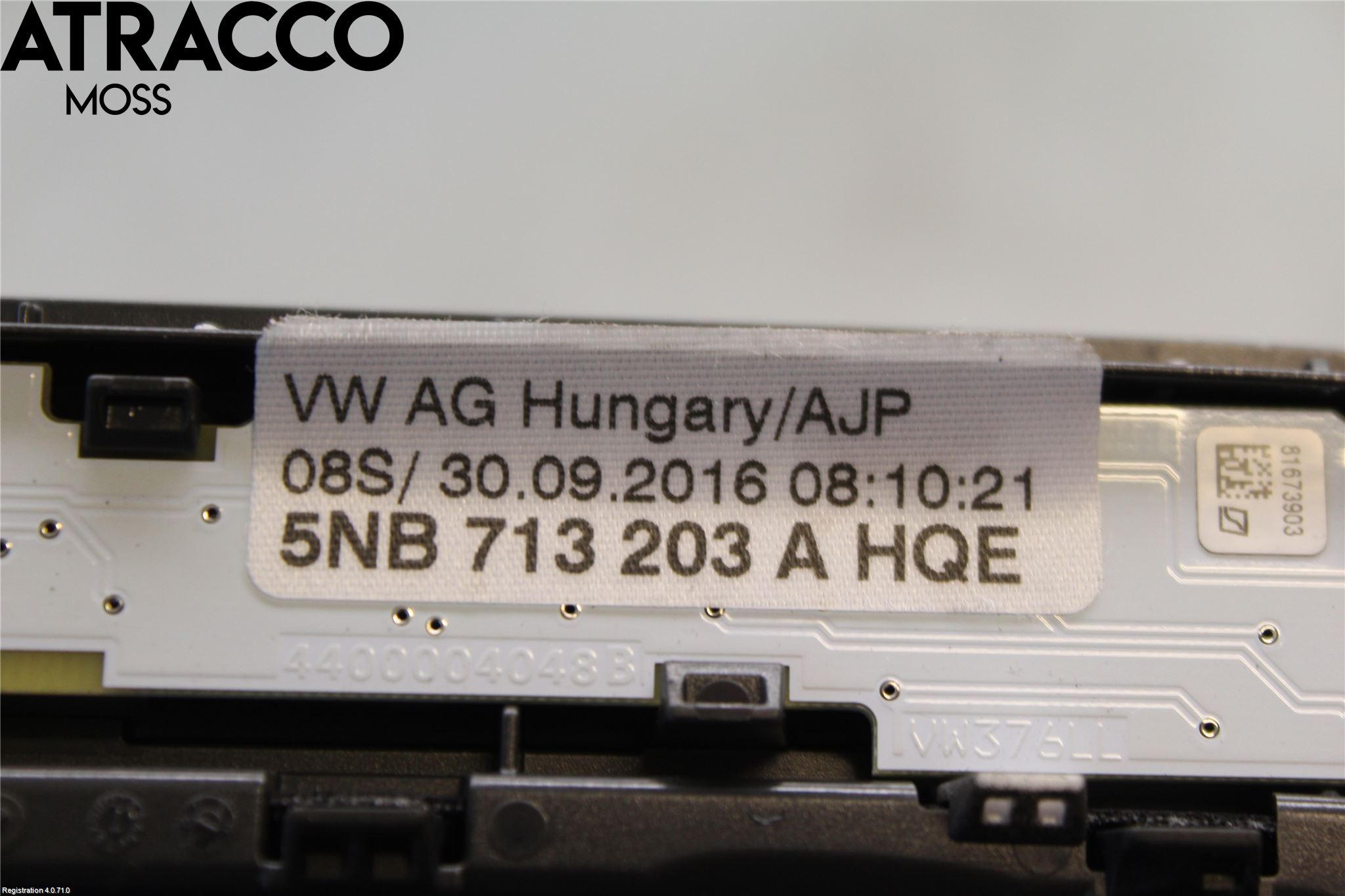 Volkswagen VW TIGUAN 16-24 Växelspaksknopp
