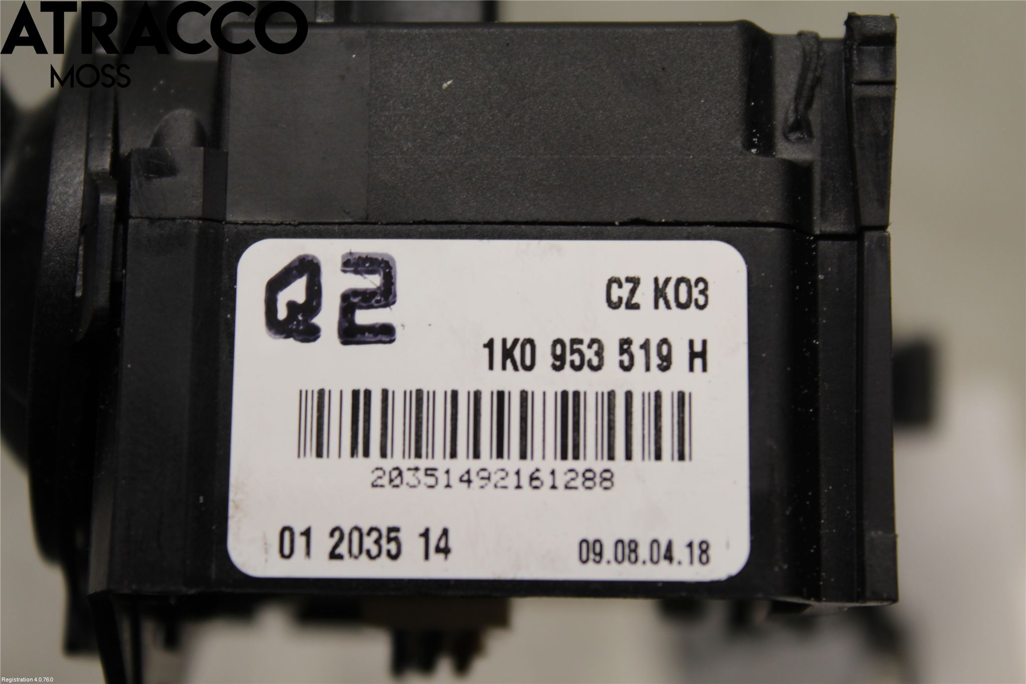 Volkswagen VW GOLF PLUS/CROSS GOLF 04-14 Spak Torkar-Spolomk