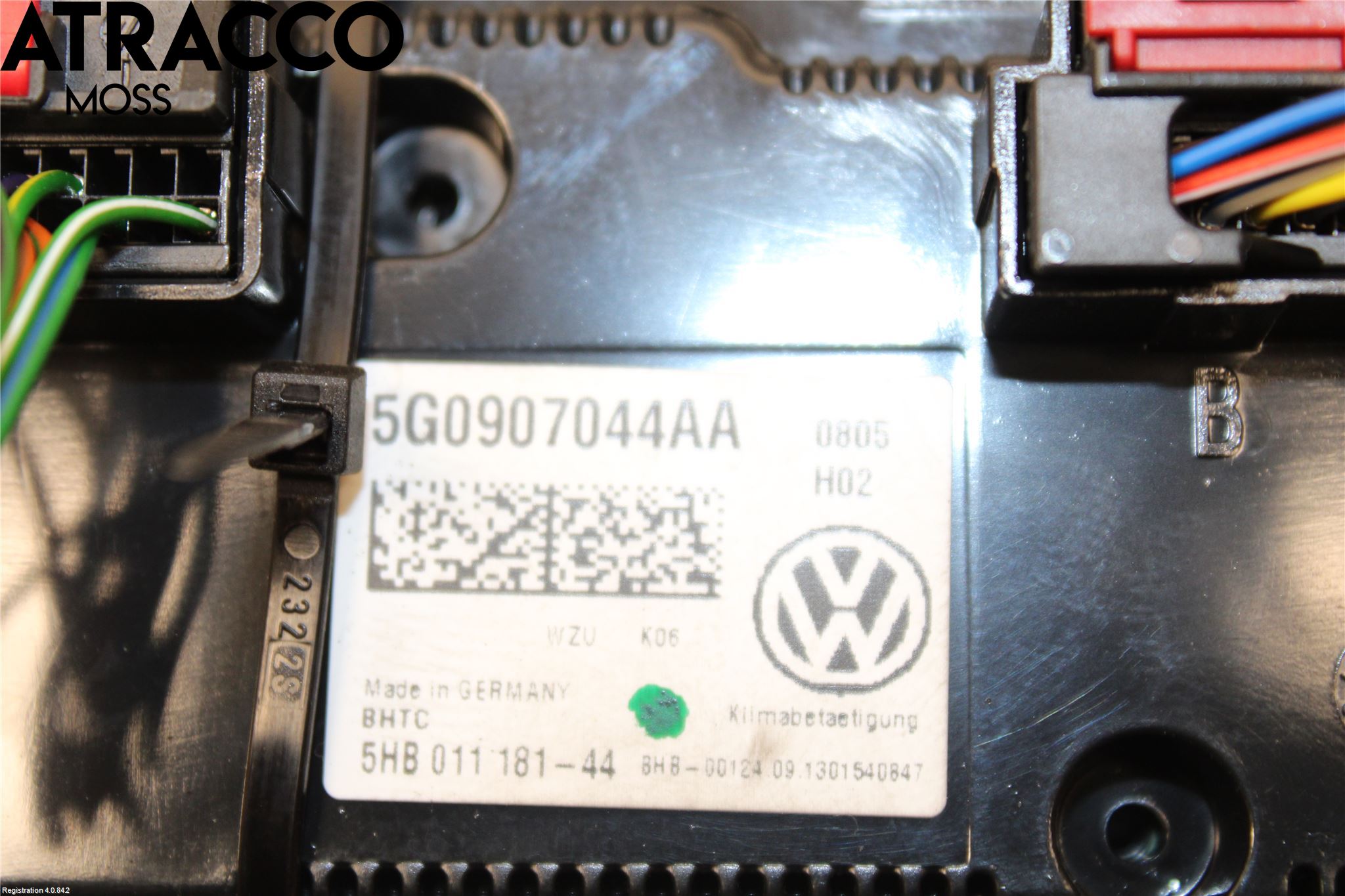 Volkswagen VW GOLF / E-GOLF VII 13-20 Ac Styrenhet Ac Manöveren