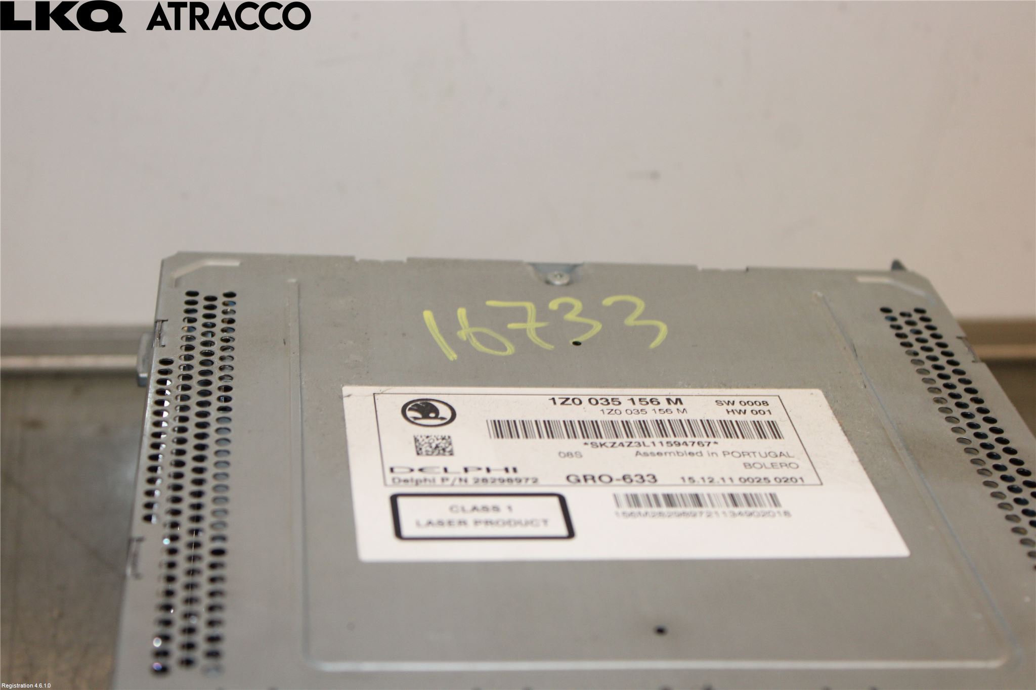 Skoda OCTAVIA (1Z) 05-13 Cd Radio - Multimediapanel