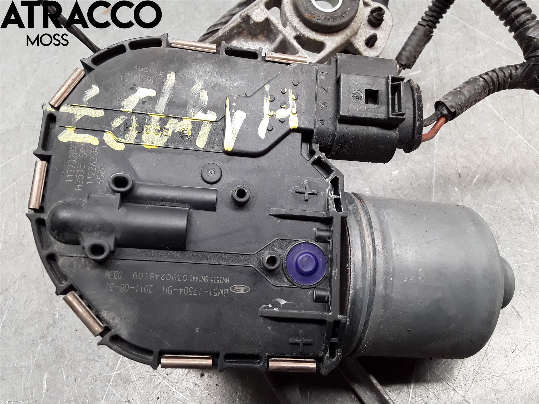 Ford FOCUS 11-14 Torkarmotor Vindruta