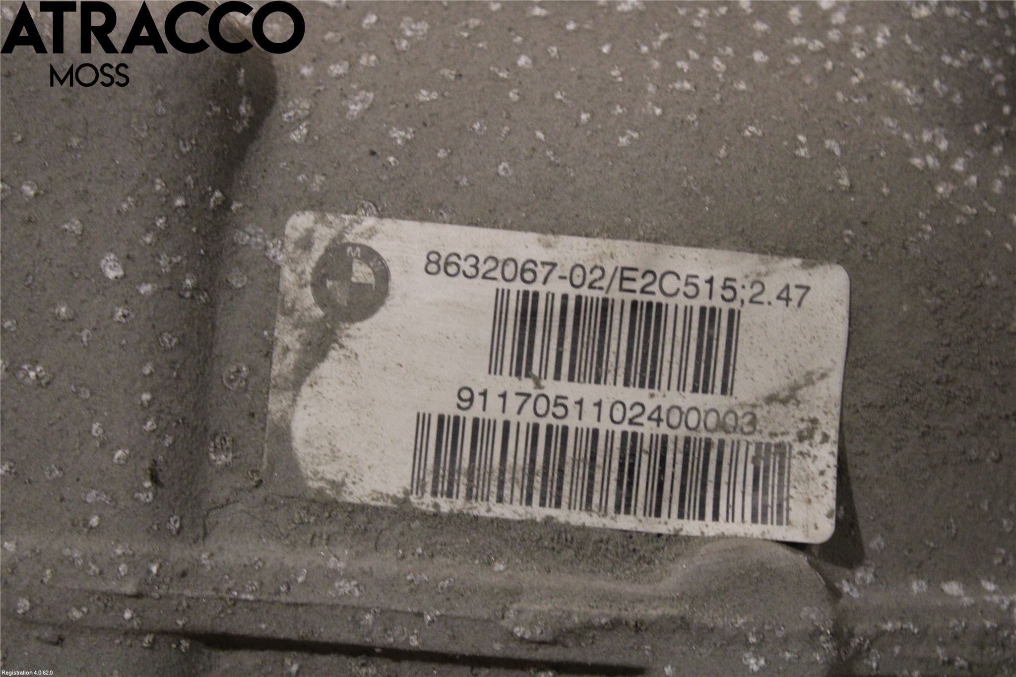 BMW 5 G30/G31/F90 17-23 Bakväxel-Diff