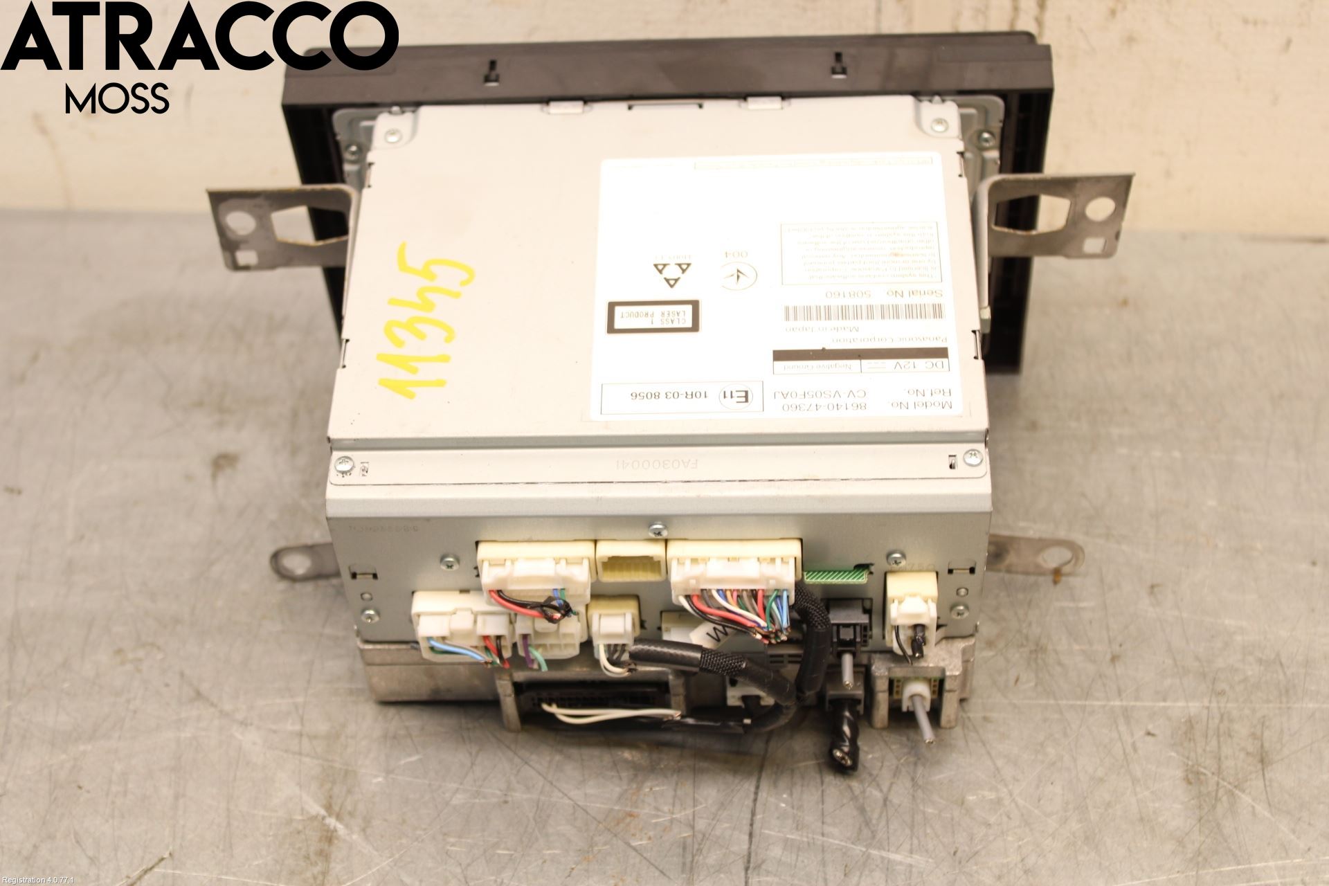 Toyota PRIUS (ZVW50) 16-21 Cd Radio - Multimediapanel