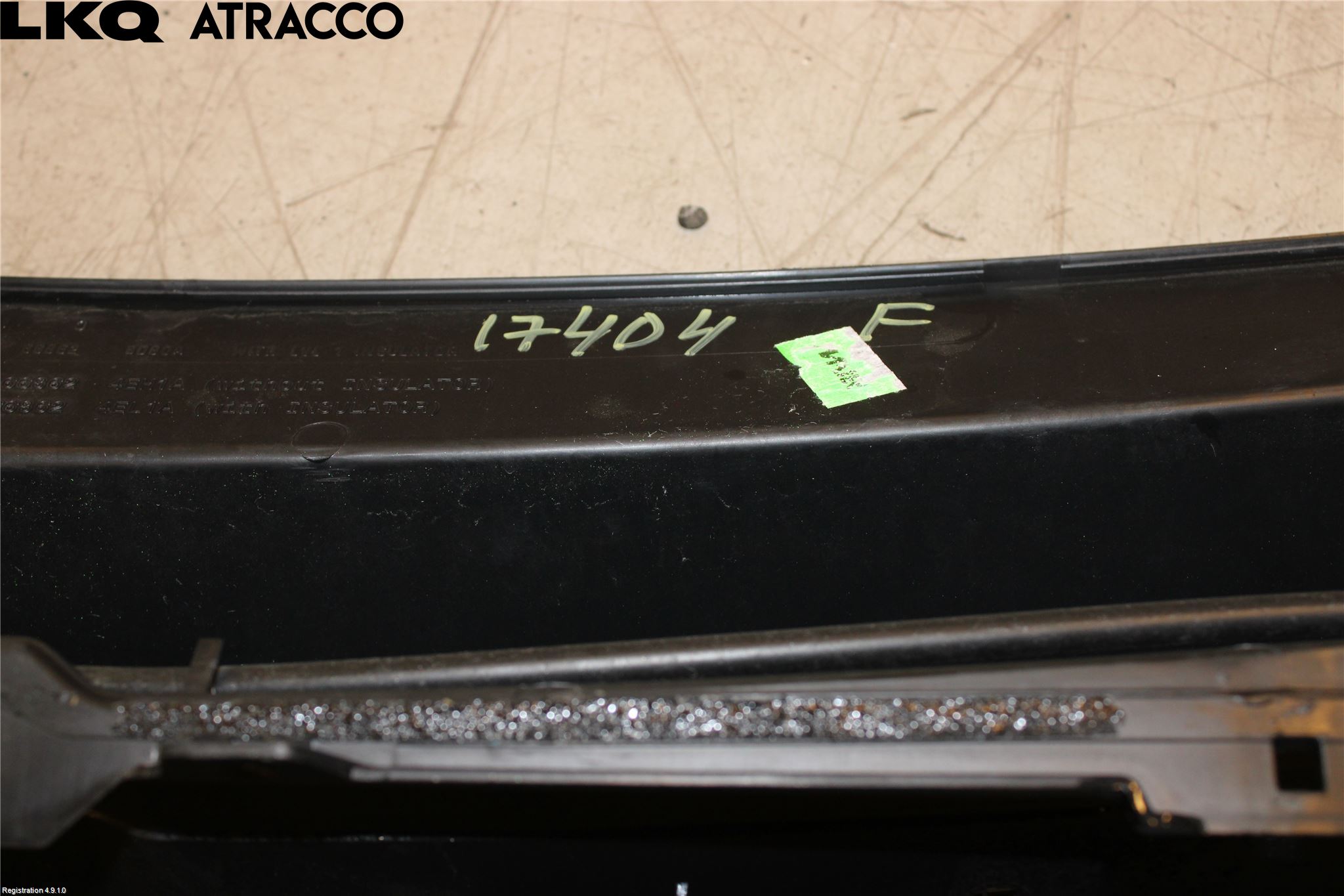 Nissan QASHQAI 14-17 Torpedplåt-Torpedplast