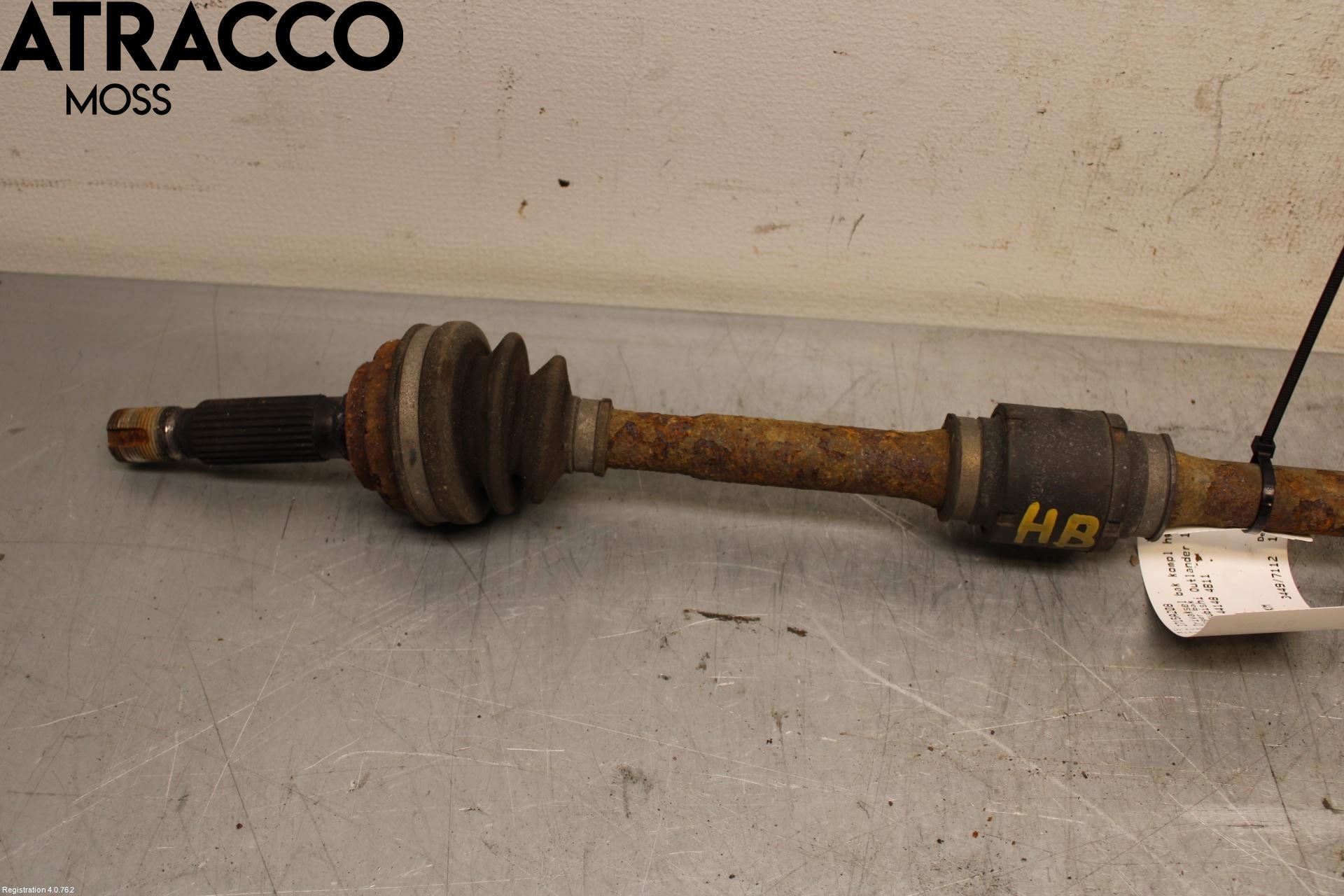 Mitsubishi OUTLANDER 13-21 Drivaxel Bak Höger