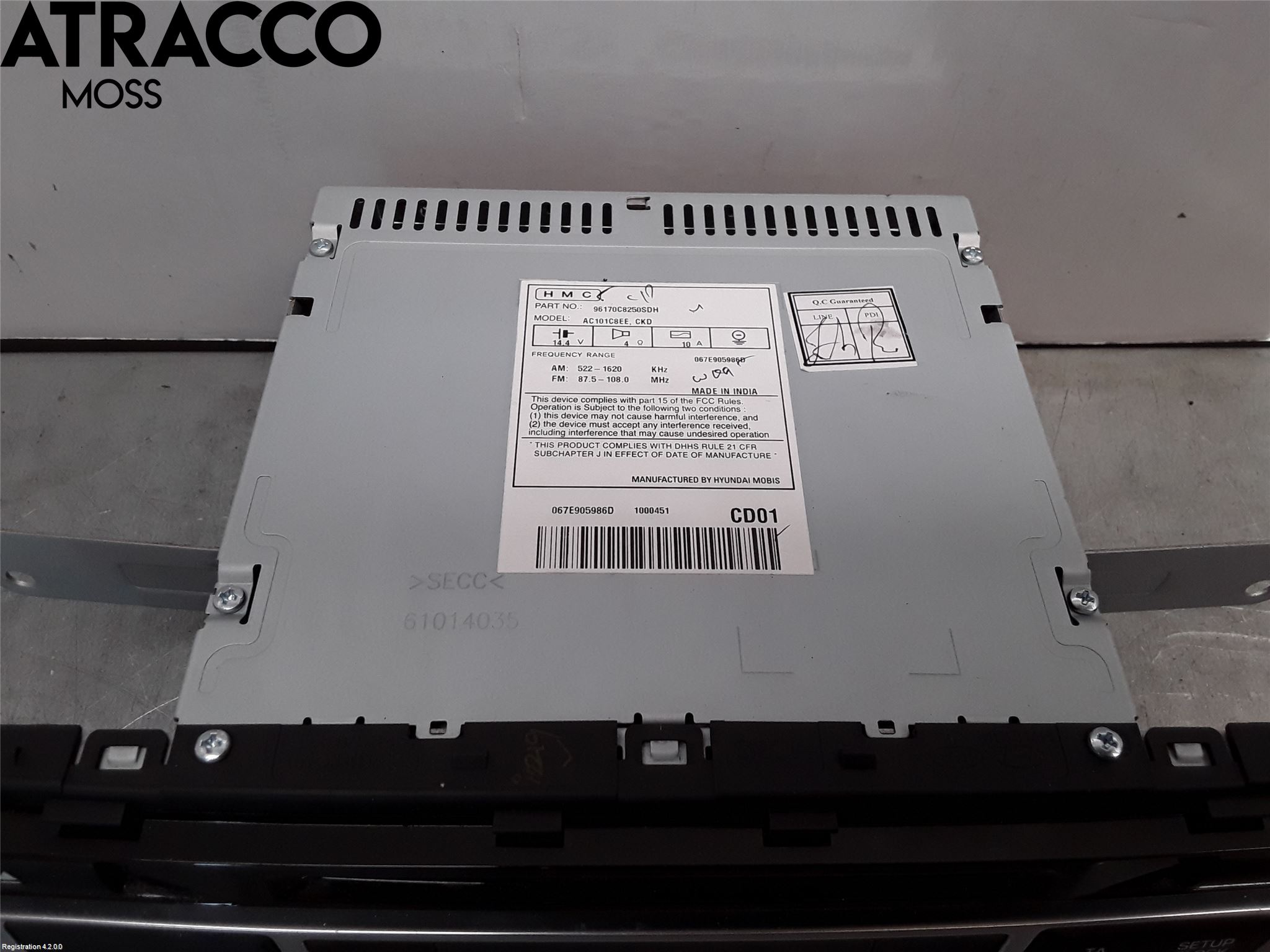 Hyundai i20 GB 15-20 Radio