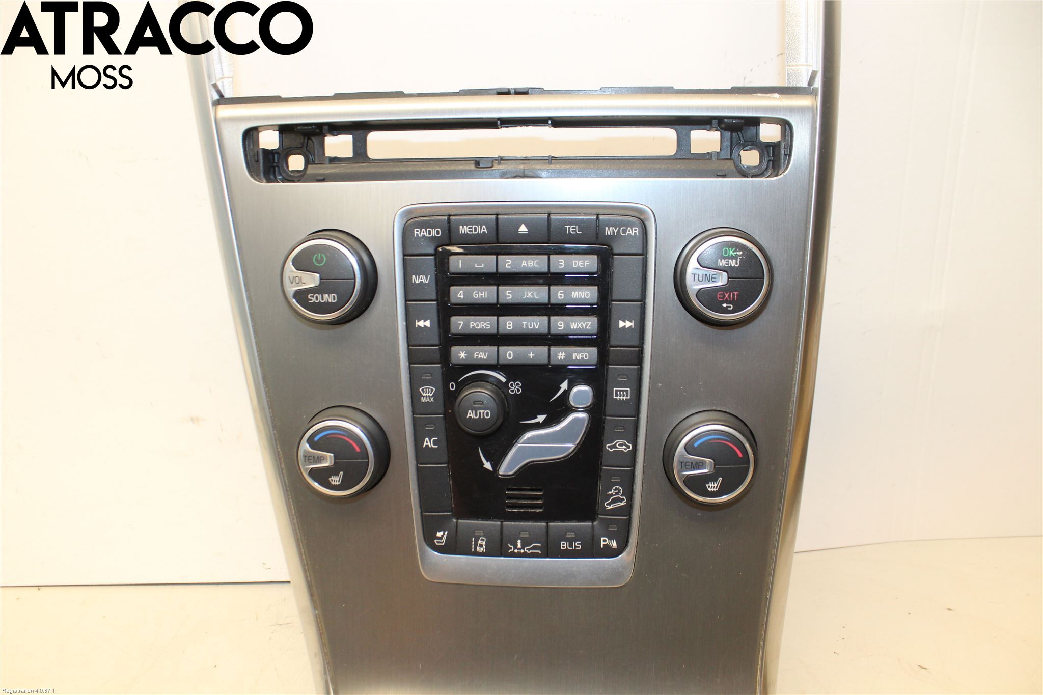 Volvo XC60 09-13 Ac Styrenhet Ac Manöveren