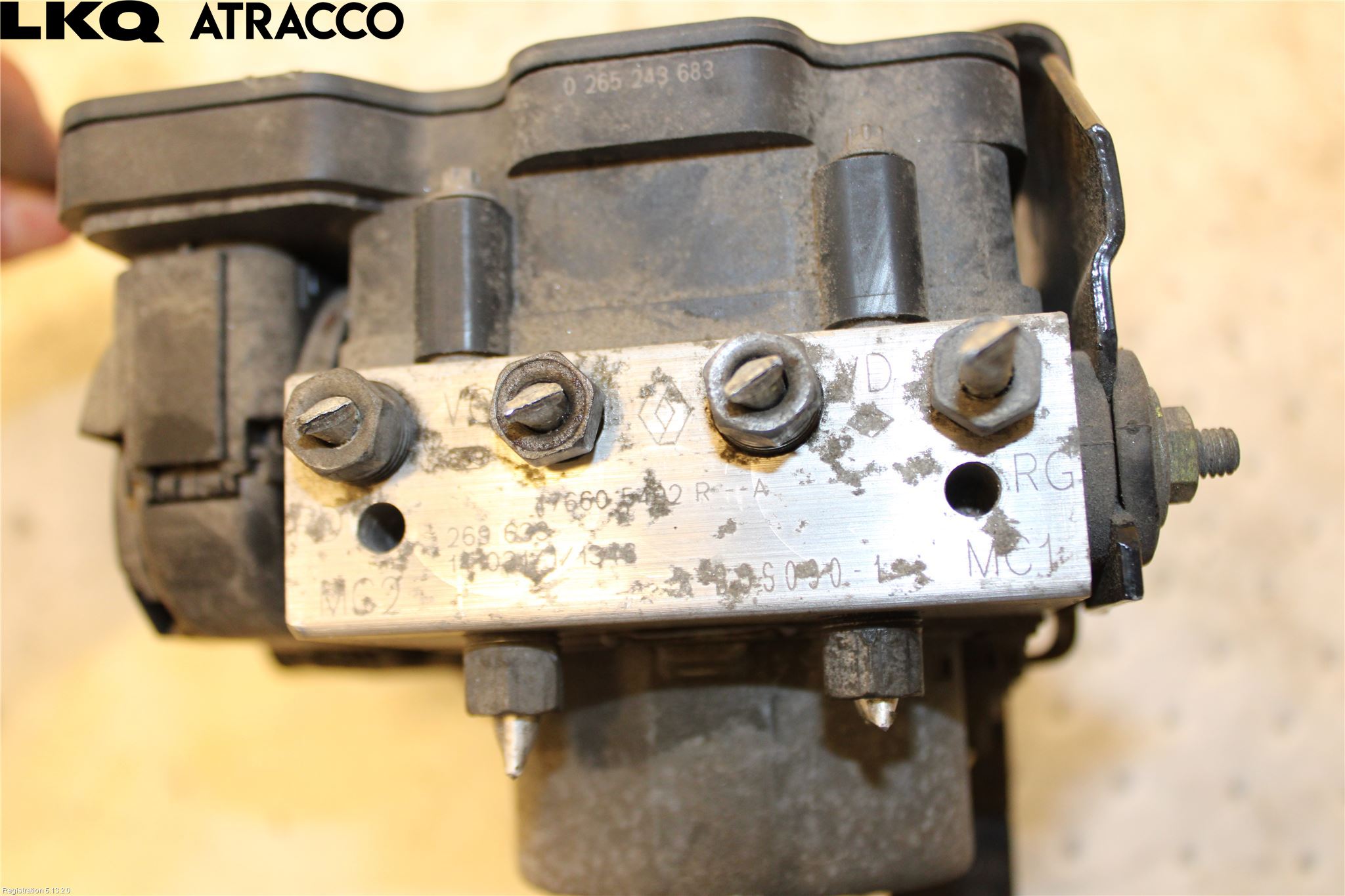 Renault CAPTUR 13-19 Abs Hydraulaggregat