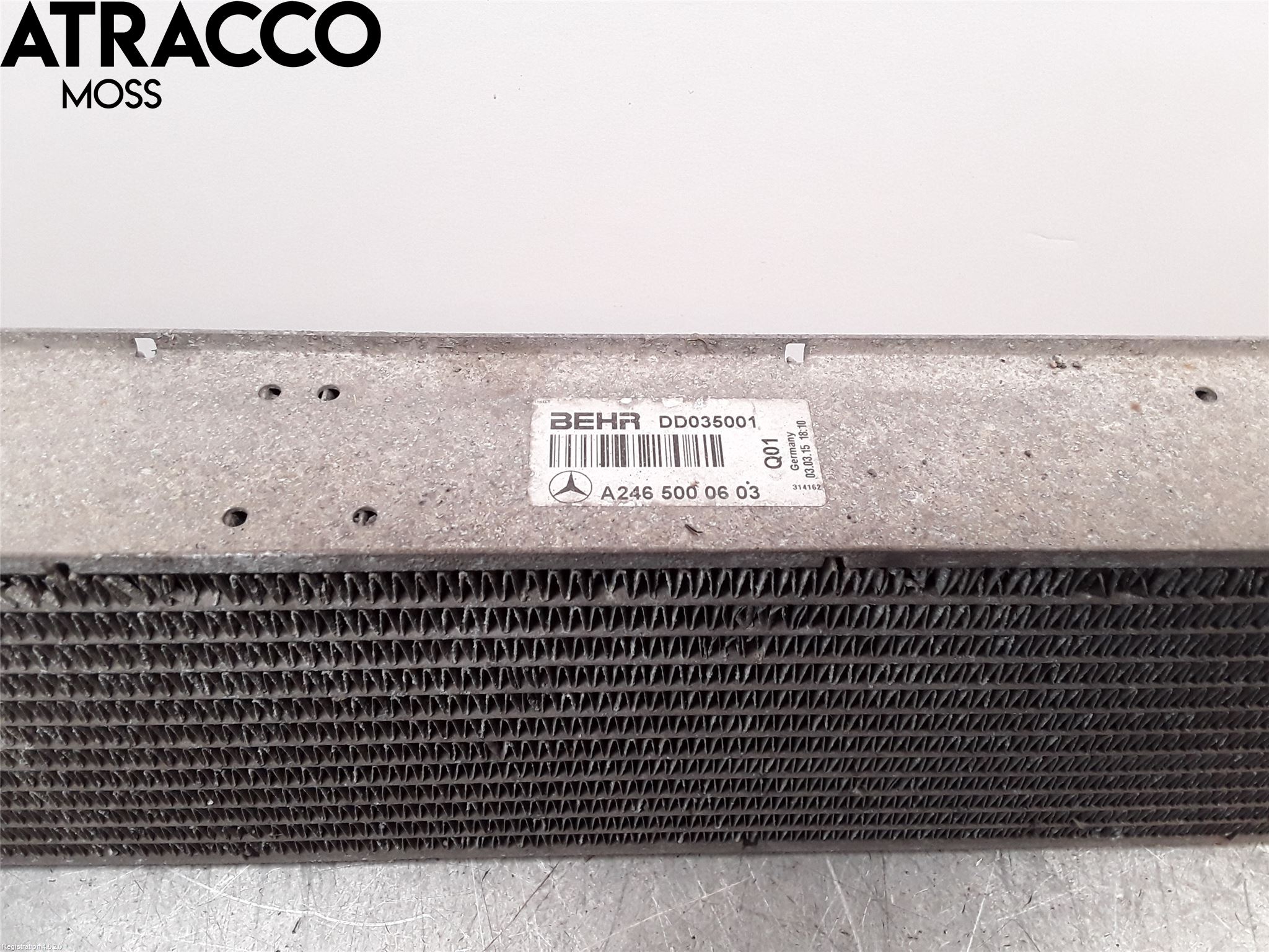 Mercedes-Benz MB B-KLASS (W246/W242) 12-19 Laddluft-Intercooler Kyl