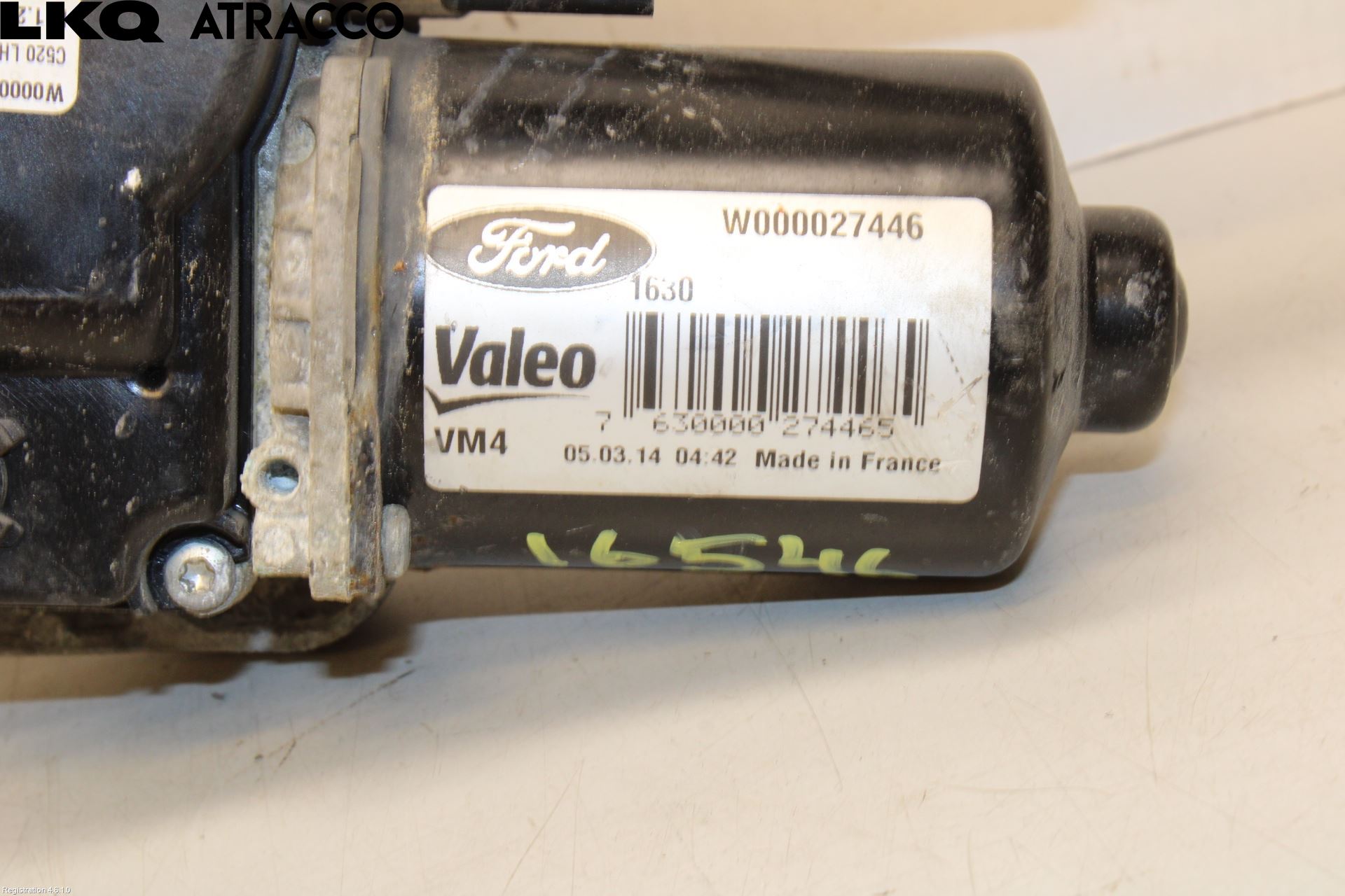 Ford KUGA 13-16 Torkarmotor Vindruta