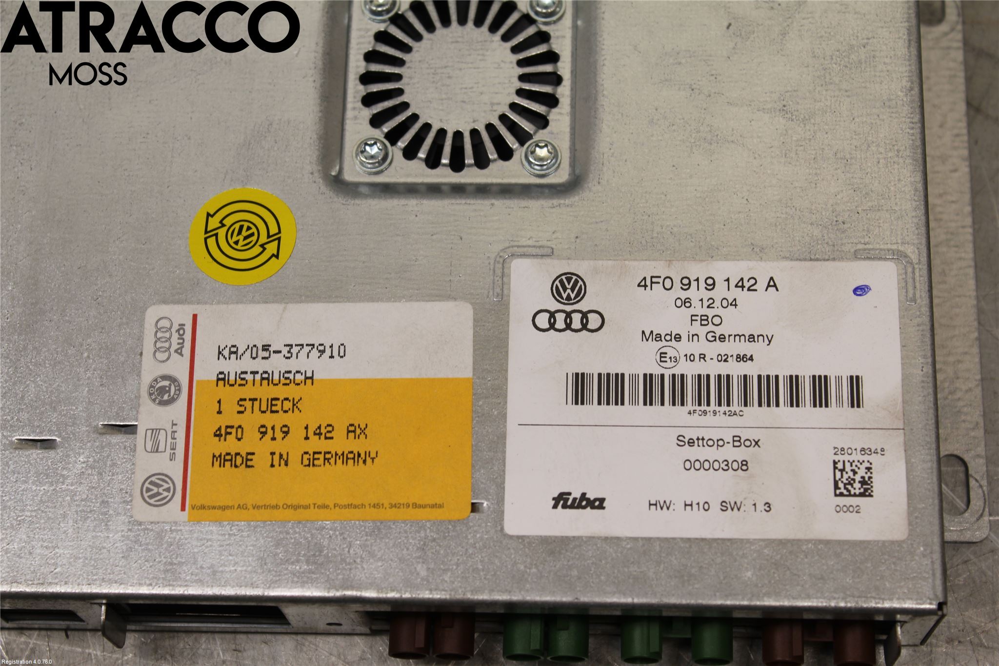 Audi A8/S8 4E  02-09 Radio Övrigt