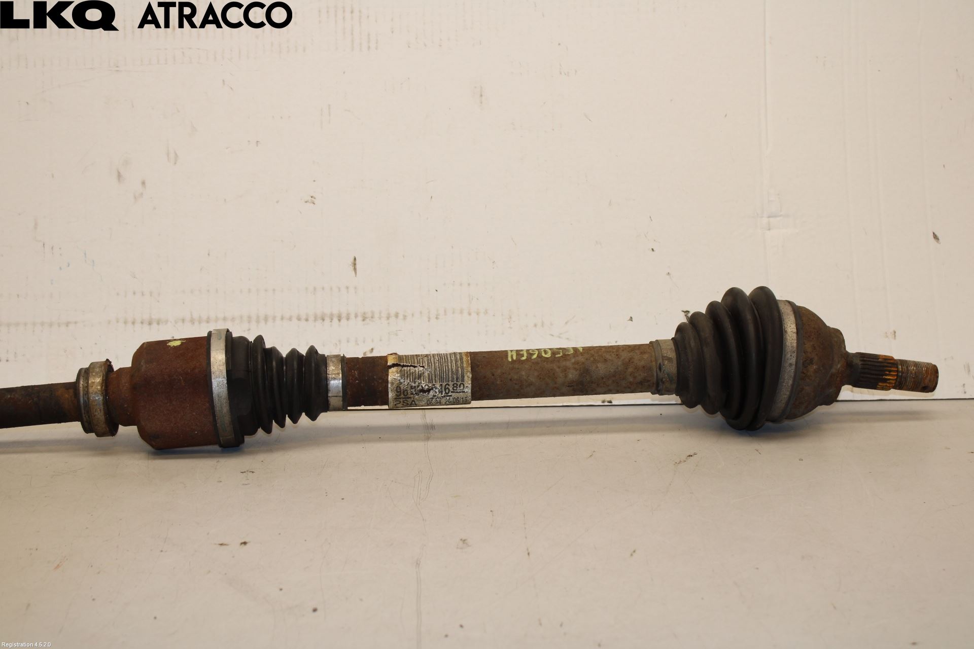 Peugeot 3008 09-16 Drivaxel Fram Höger