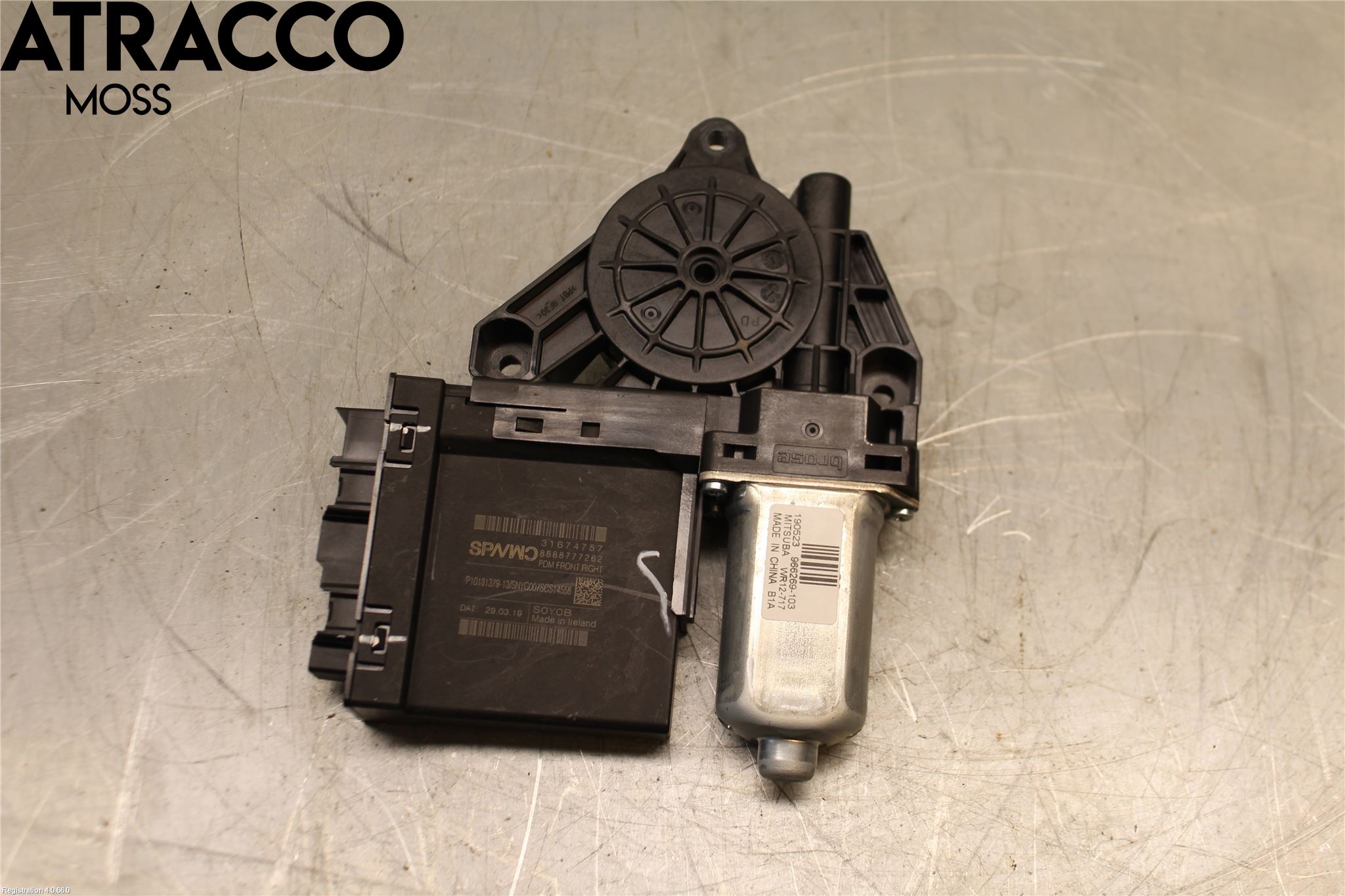 Volvo S60 14-18 Fönsterhiss El Kompl