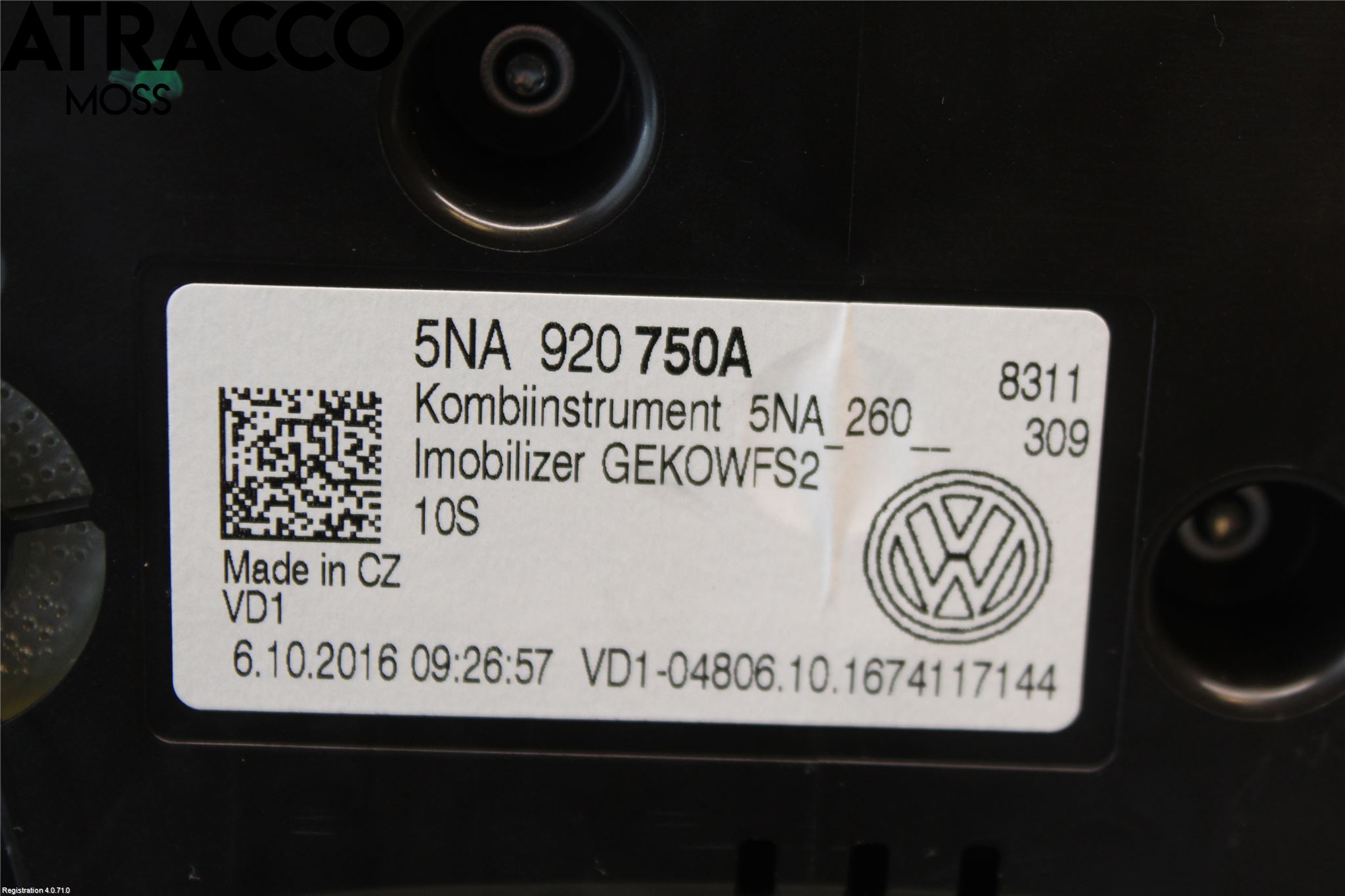 Volkswagen VW TIGUAN 16-24 Instrument Komb