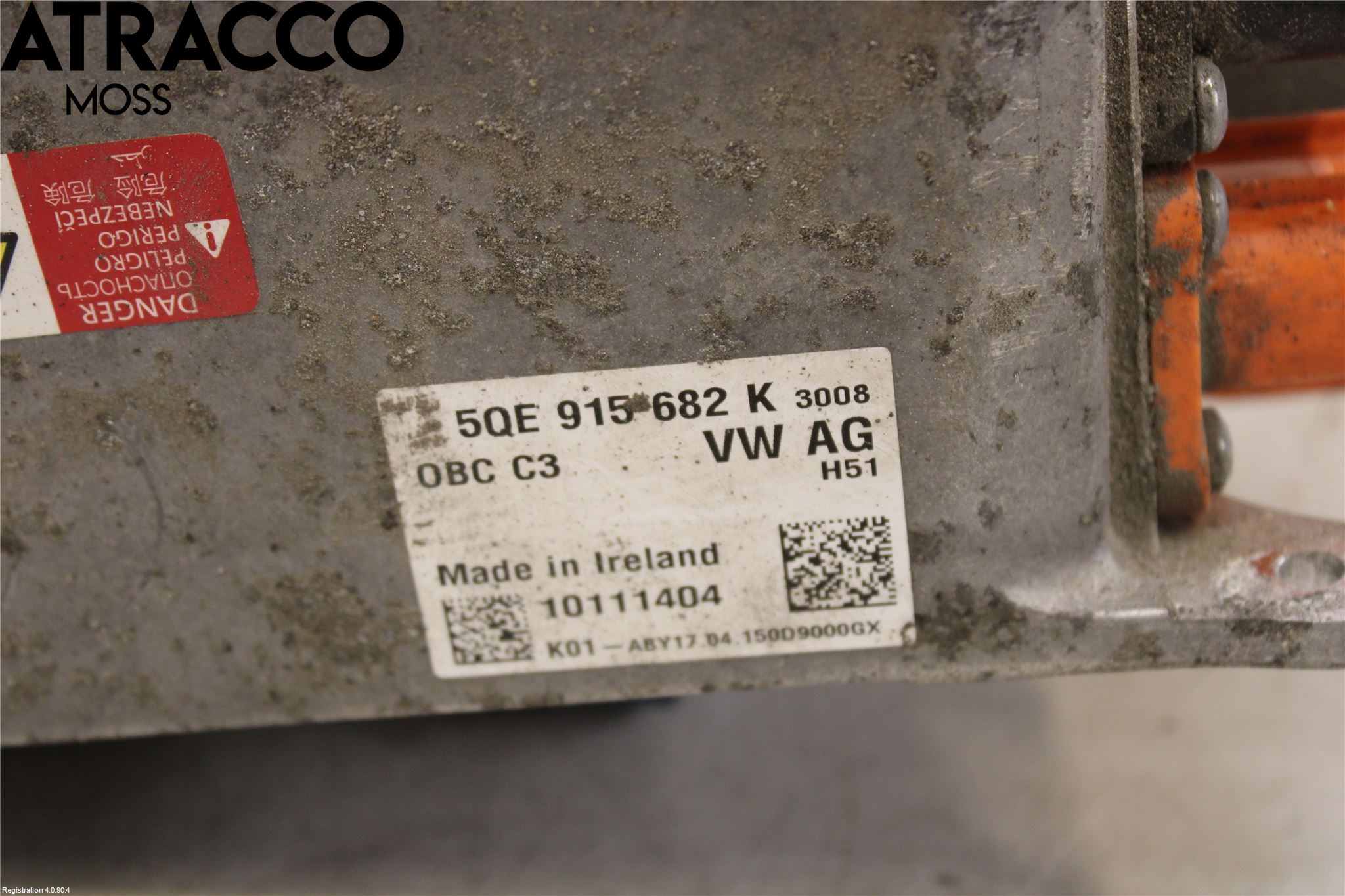 Volkswagen VW GOLF / E-GOLF VII 13-20 Batteriladdare Högspänning