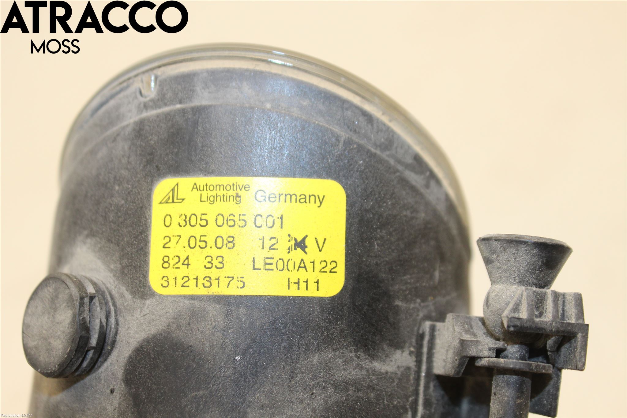 Volvo C30 07-10 Dimljus-Varselljus Fram