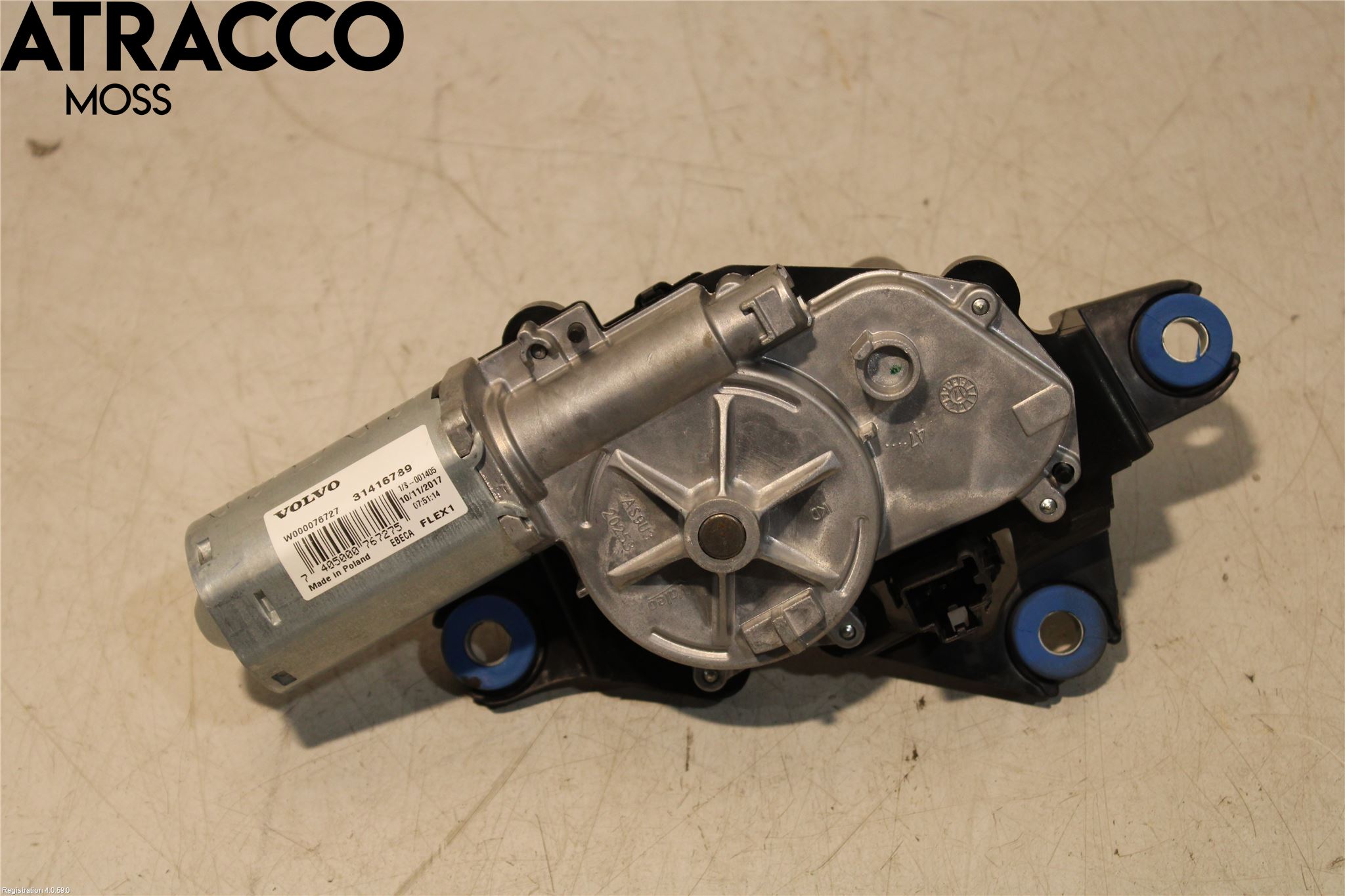 Volvo XC60 18- Torkarmotor Baklucka