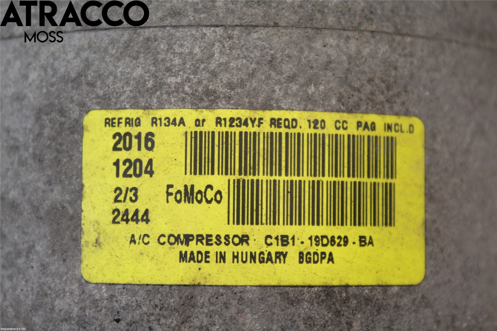 Ford FIESTA 13-17 Ac Kompressor