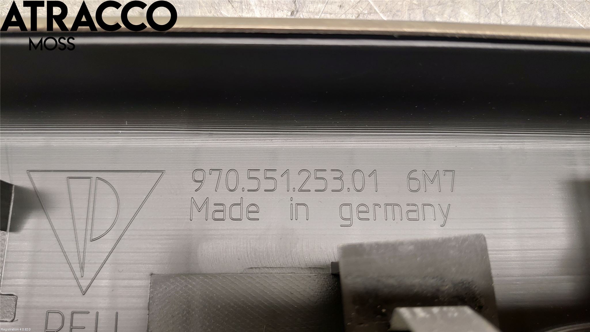 Porsche PANAMERA 09- Inrbagagerumklädsel-Golv
