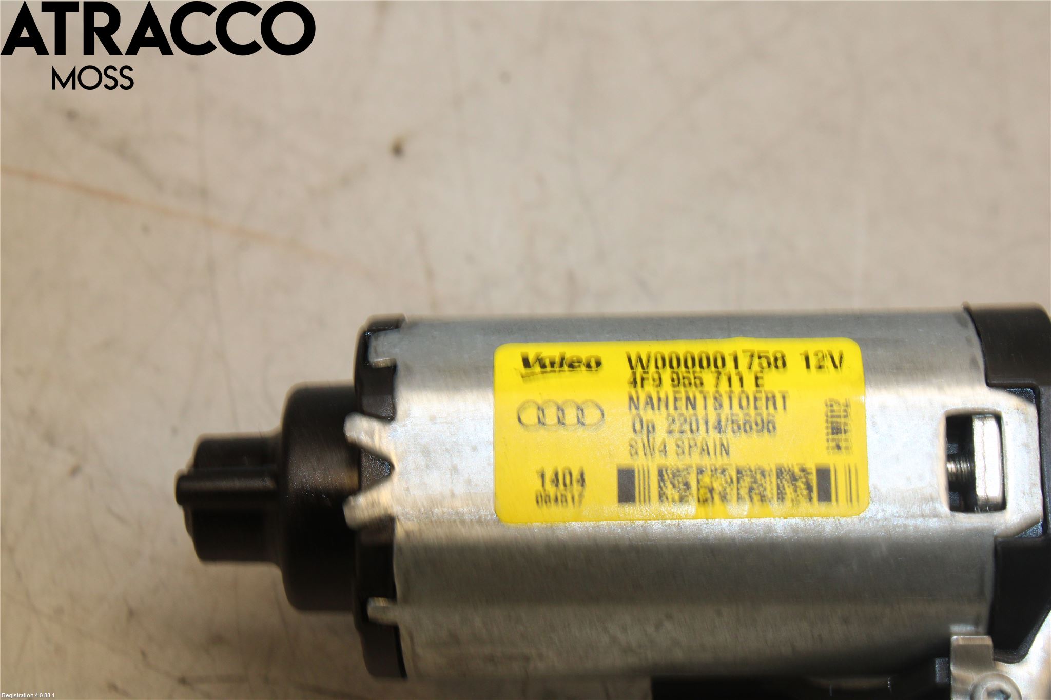 Audi A4/S4 08-11 Torkarmotor Baklucka