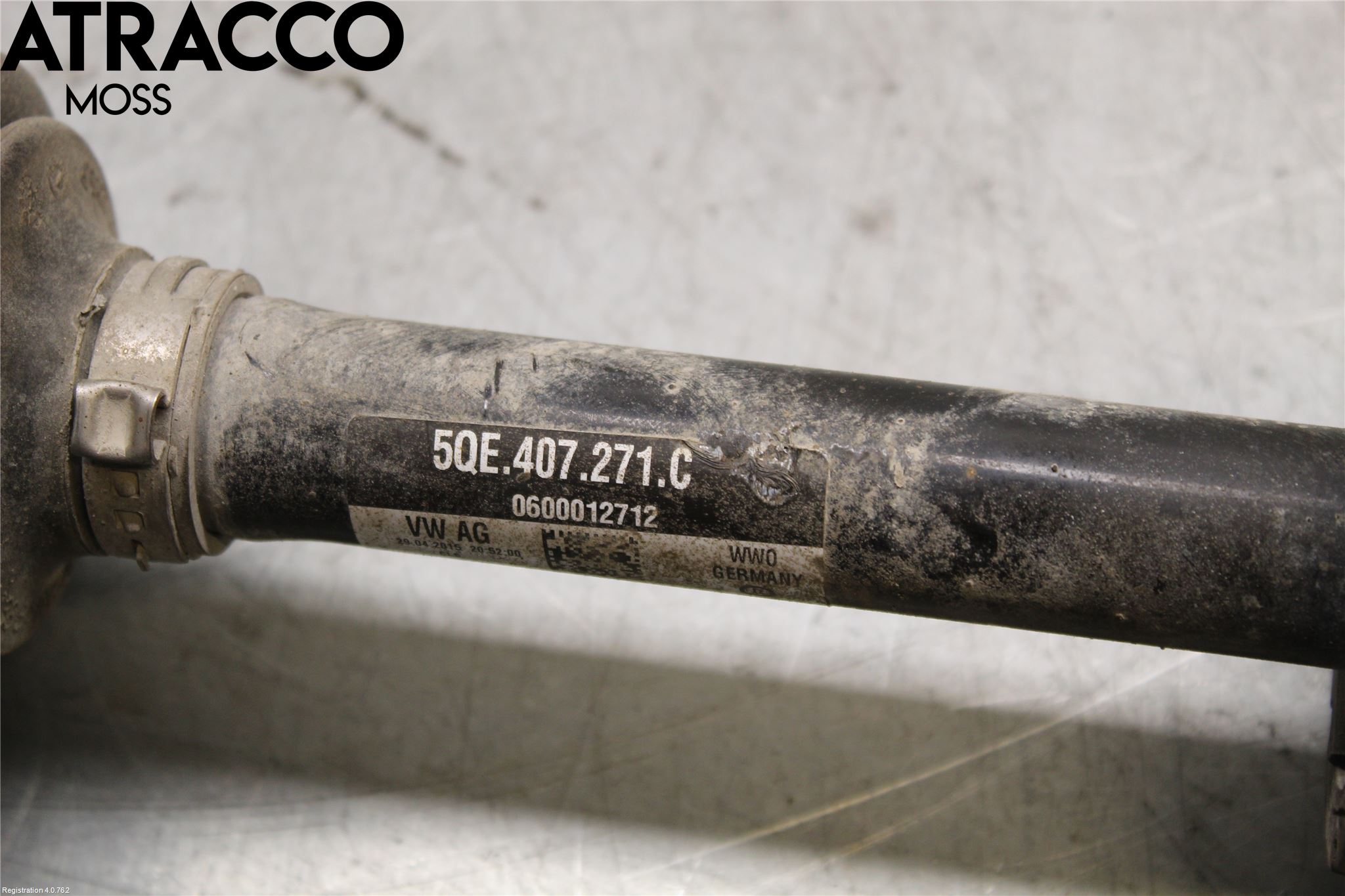 Volkswagen VW GOLF / E-GOLF VII 13-20 Drivaxel Fram Vänster