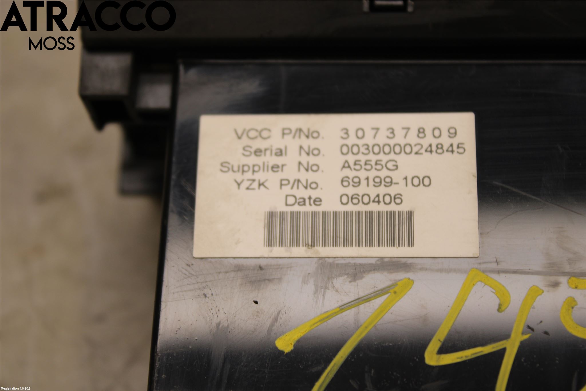 Volvo V50 04-07 Färddator