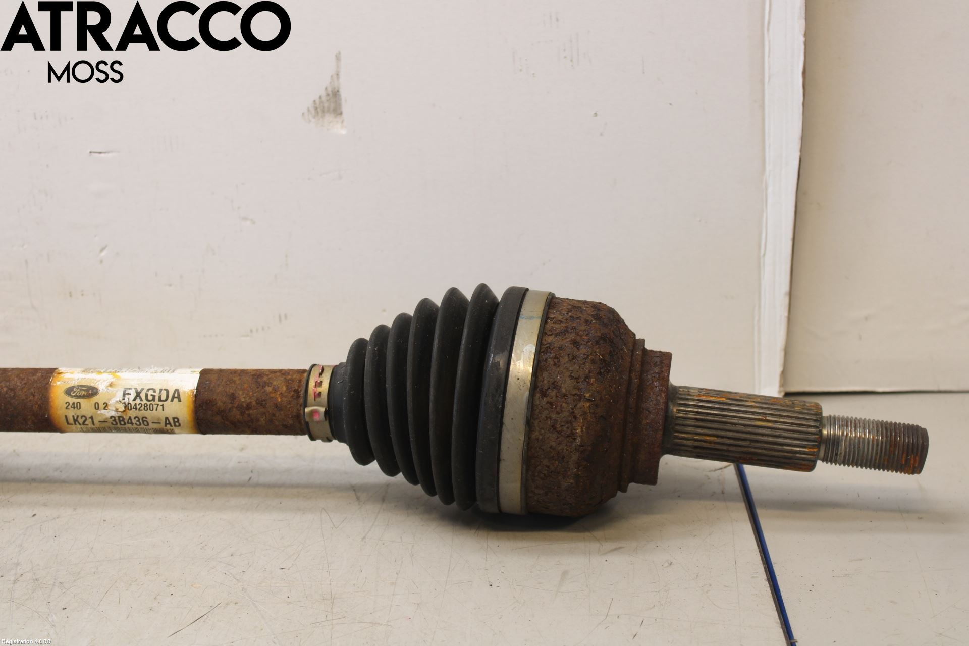 Ford TRANSIT/TOURNEO CUSTOM 13-24 Drivaxel Fram Höger