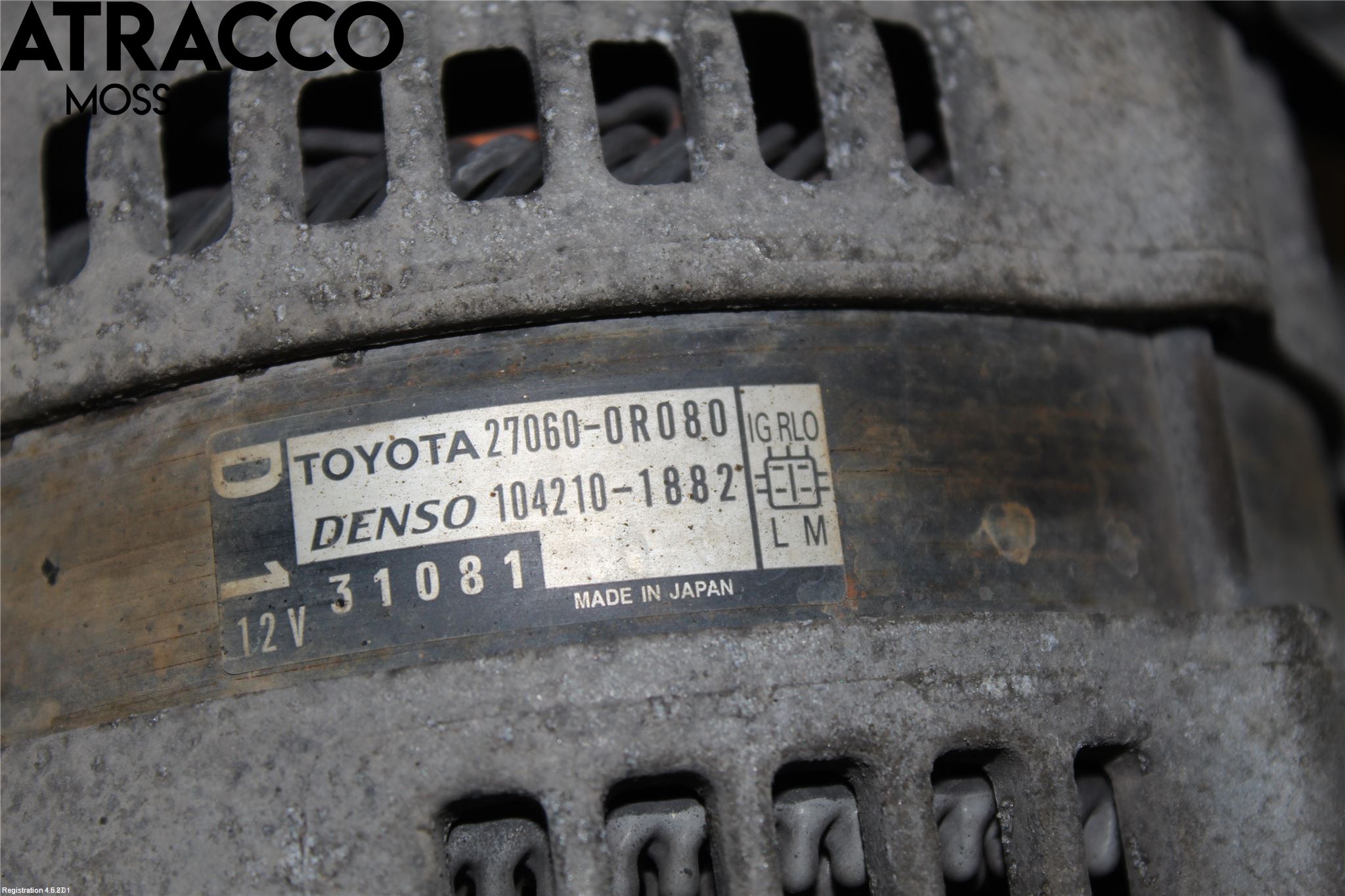 Toyota AVENSIS 09-15 Generator