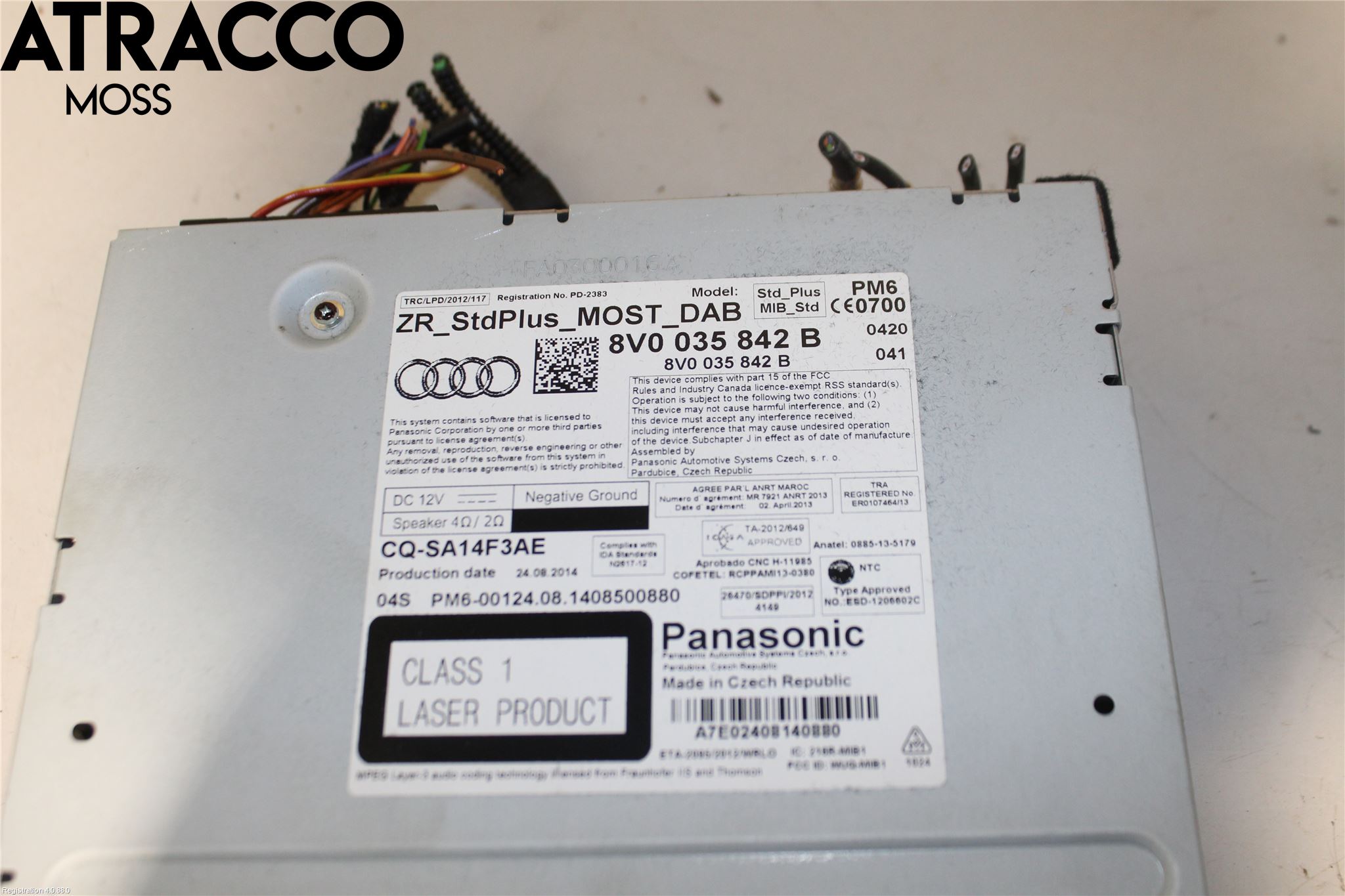 Audi A3/S3 8V 13-20 Radio