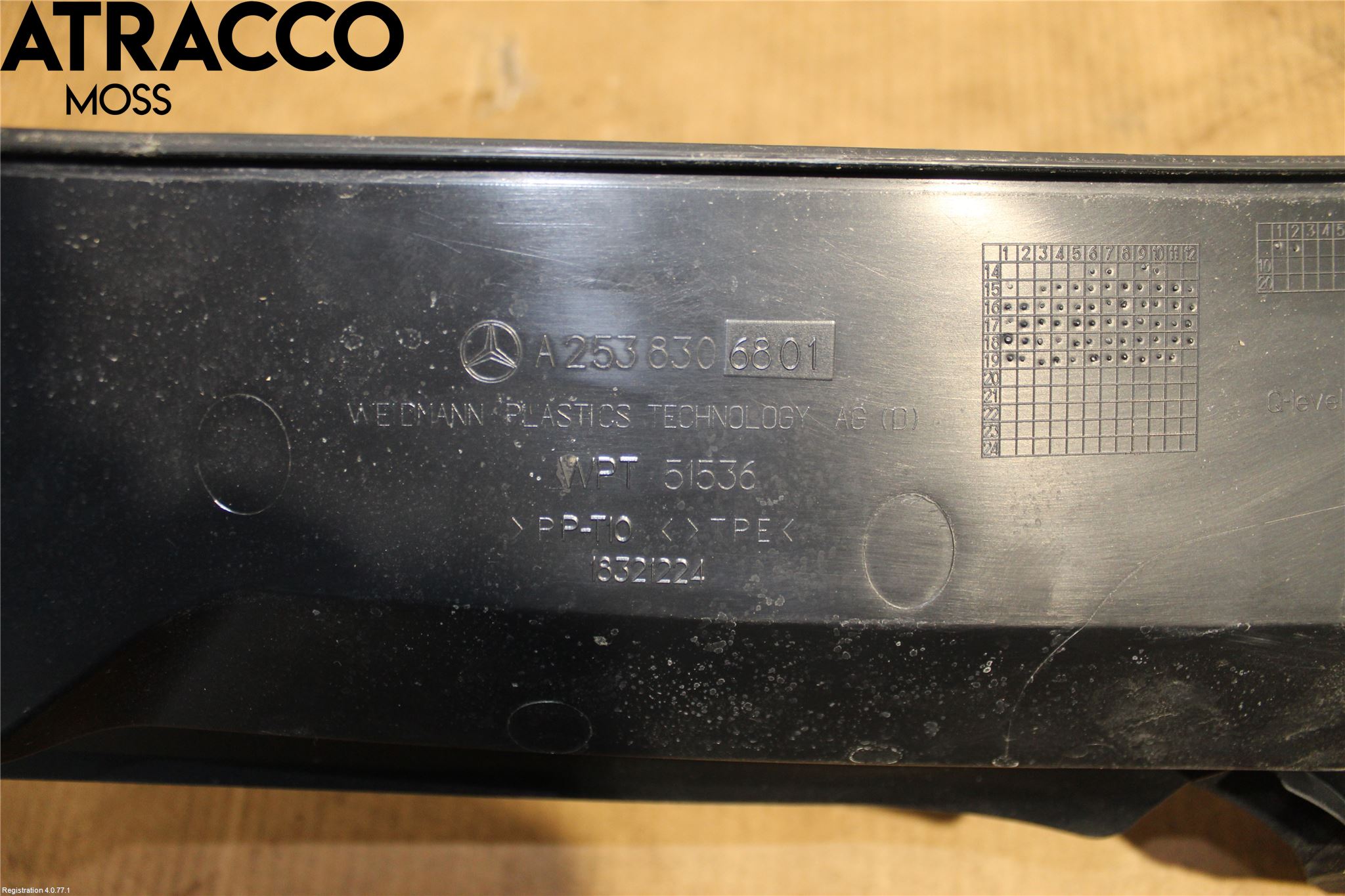 Mercedes-Benz MB EQC (N293) 20- Torpedplåt-Torpedplast