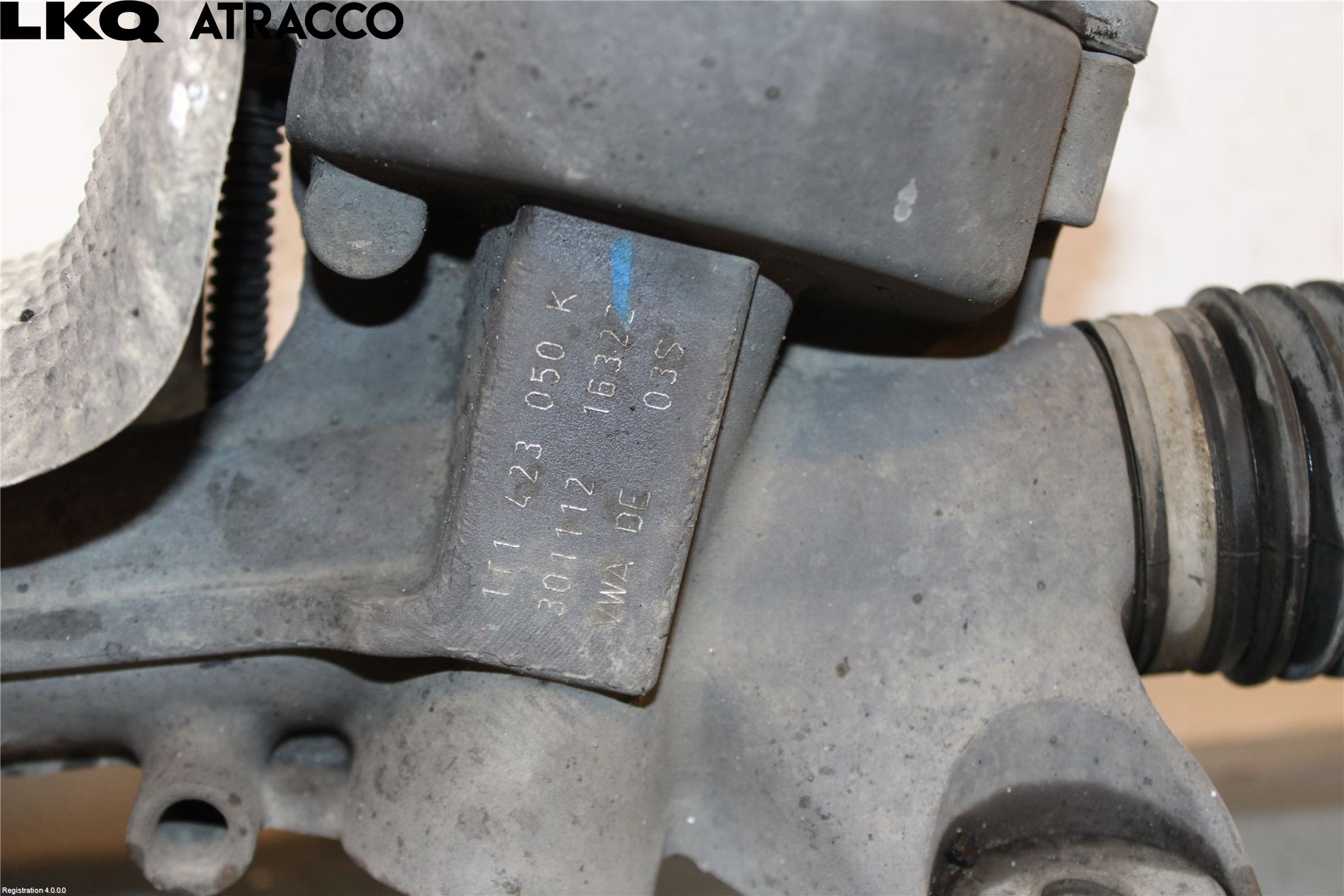 Volkswagen VW TOURAN 10-15 Styrväxel Servo -Snäcka