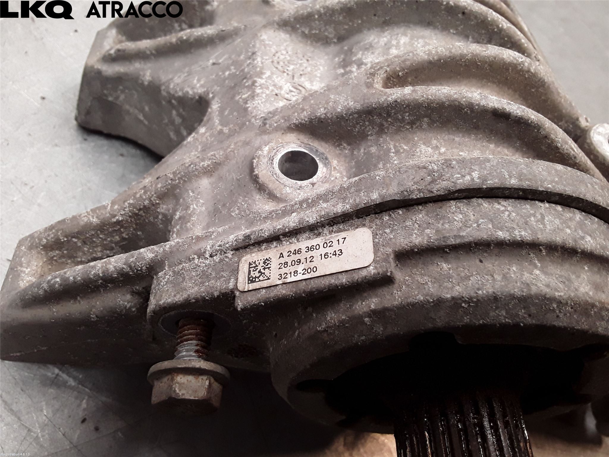 Mercedes-Benz MB B-KLASS (W246/W242) 12-19 Drivaxel Fram Höger