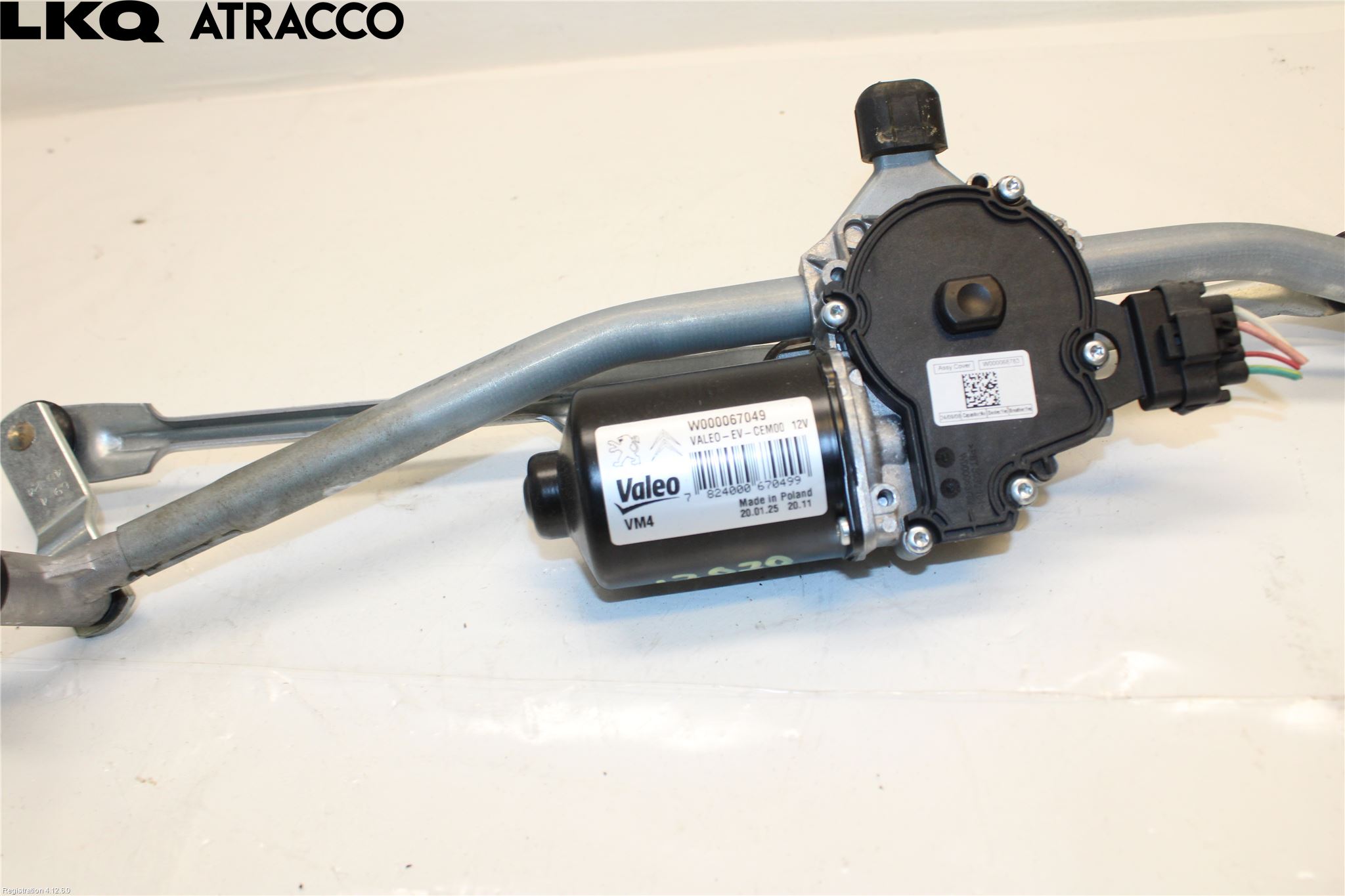 Toyota PROACE II 16- Torkarmotor Vindruta
