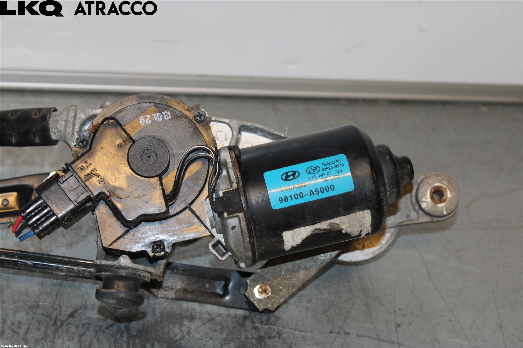 Hyundai i30 GD 13-17 Torkarmotor Vindruta