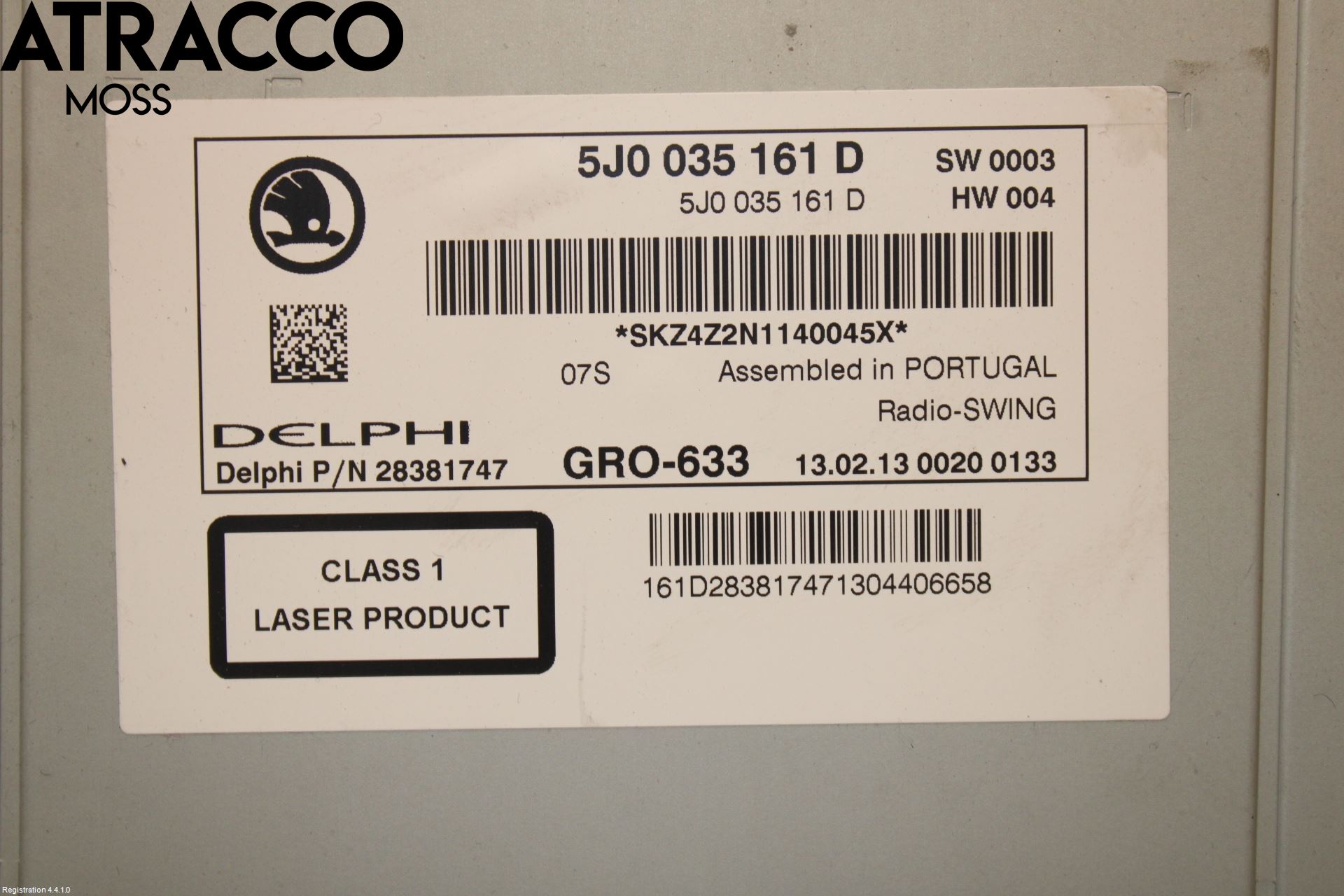 Skoda FABIA 07-14 Cd Radio - Multimediapanel